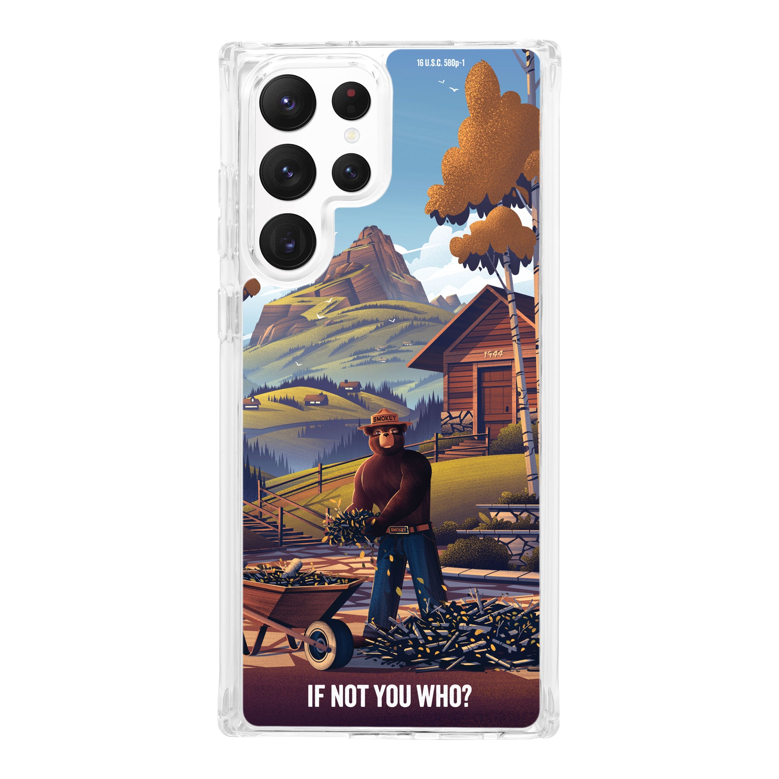 Smokey Bear Classic HD Samsung Galaxy S22 Phone Case