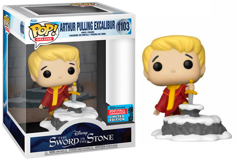 ARTHUR PULLING EXCALIBUR (DELUXE, THE SWORD IN THE STONE) 1103 - 2021 FALL CONVENTION EXCLUSIVE