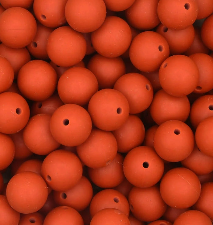 #257 BURNT ORANGE 15MM SOLID (1ct)