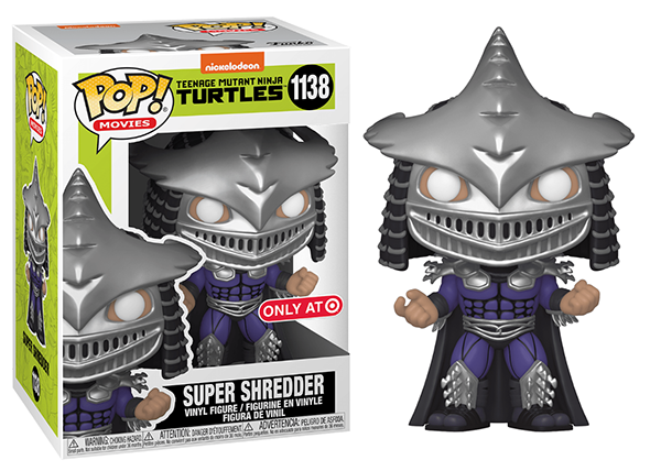 SUPER SHREDDER (METALLIC, TEENAGE MUTANT NINJA TURTLES MOVIE) 1138 - TARGET EXCLUSIVE