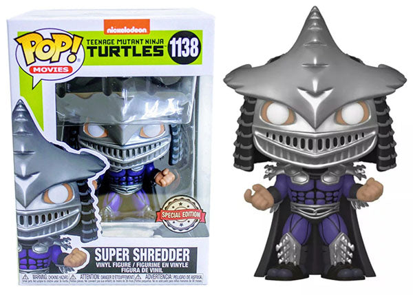 SUPER SHREDDER (METALLIC, TEENAGE MUTANT NINJA TURTLES MOVIE) 1138 - SPECIAL EDITION EXCLUSIVE