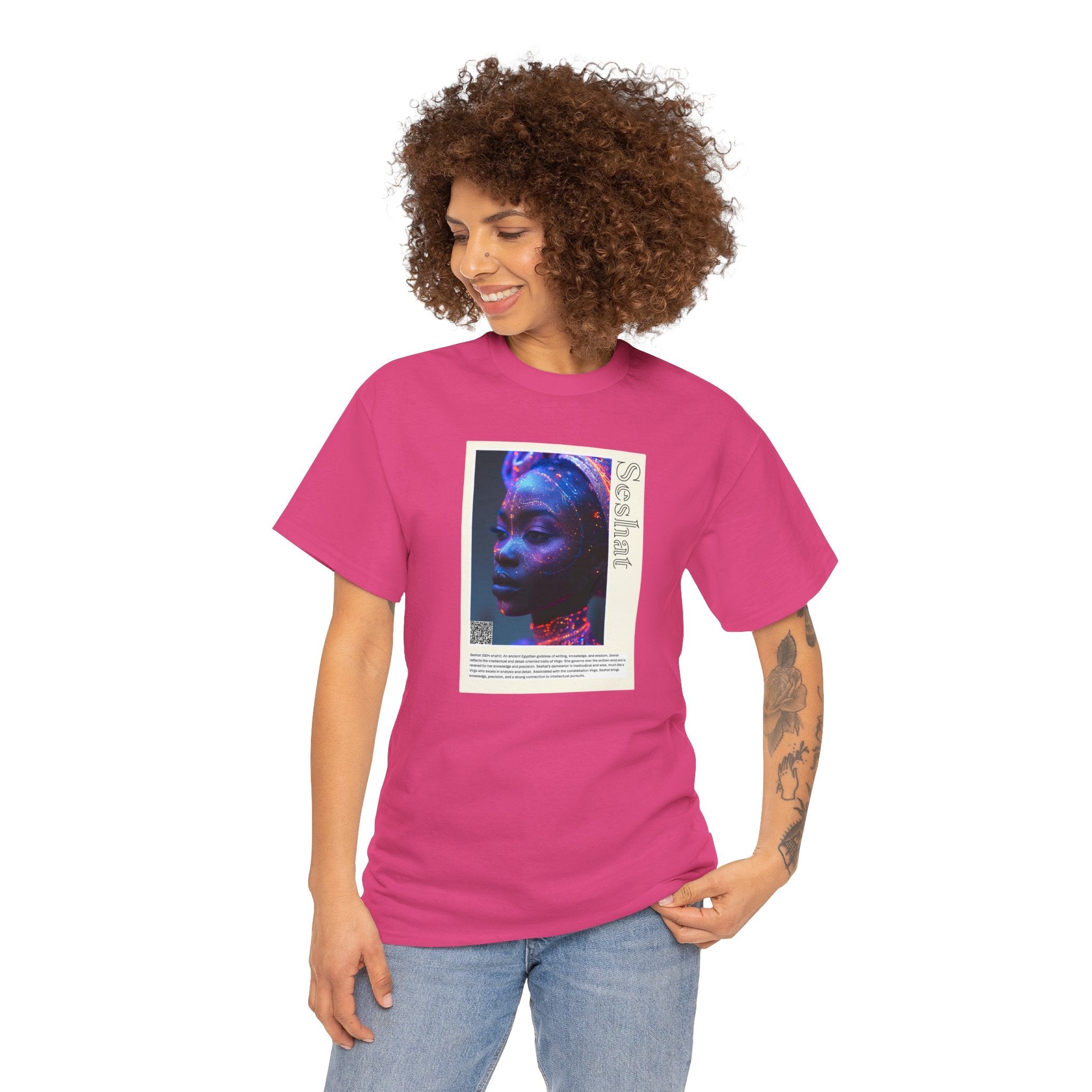 Seshat Aziza &amp;amp; Fae Unisex Heavy Cotton Tee