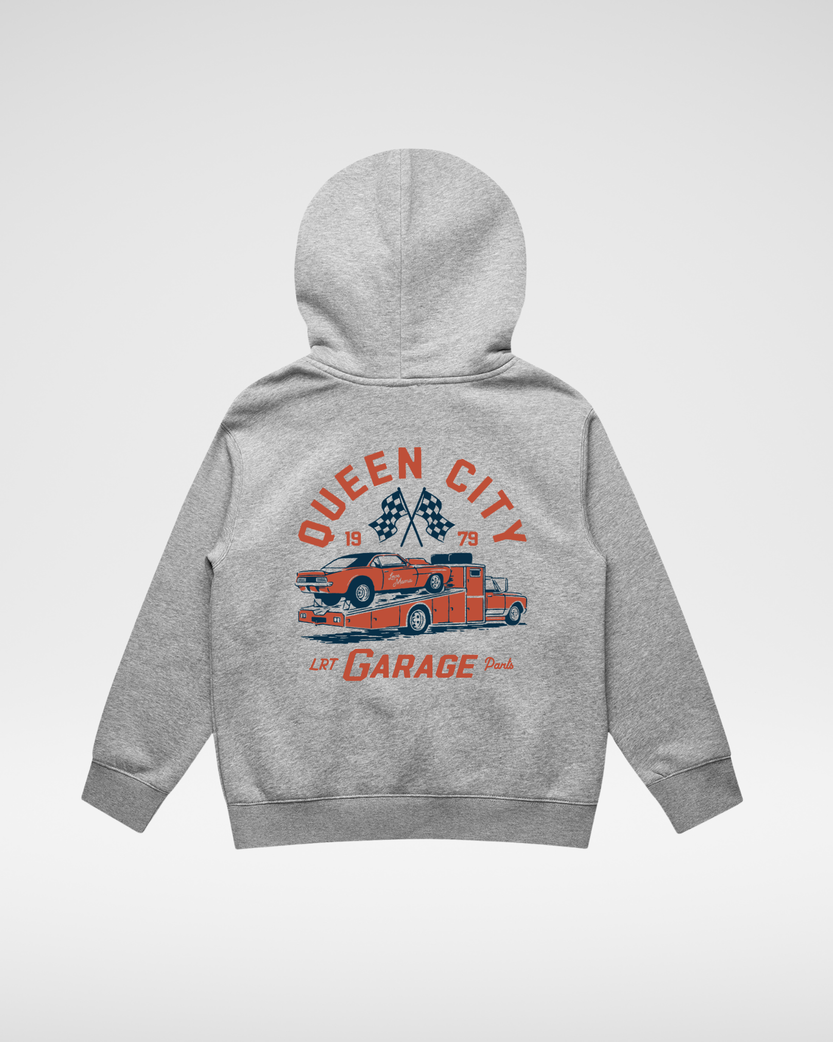 THE QUEEN CITY HOODIE - RECYCLED HEATHER GRAY