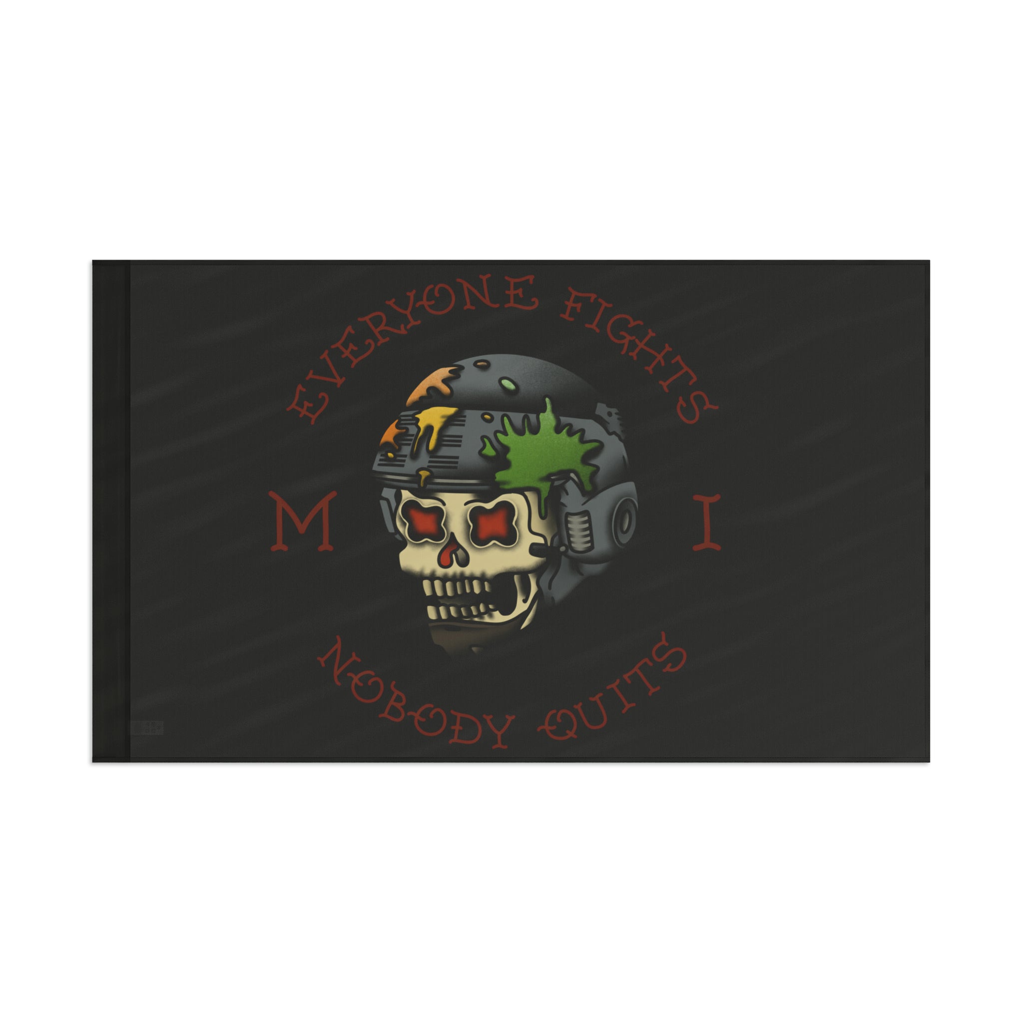 Mobile Infantry Skull Remastered - Flag