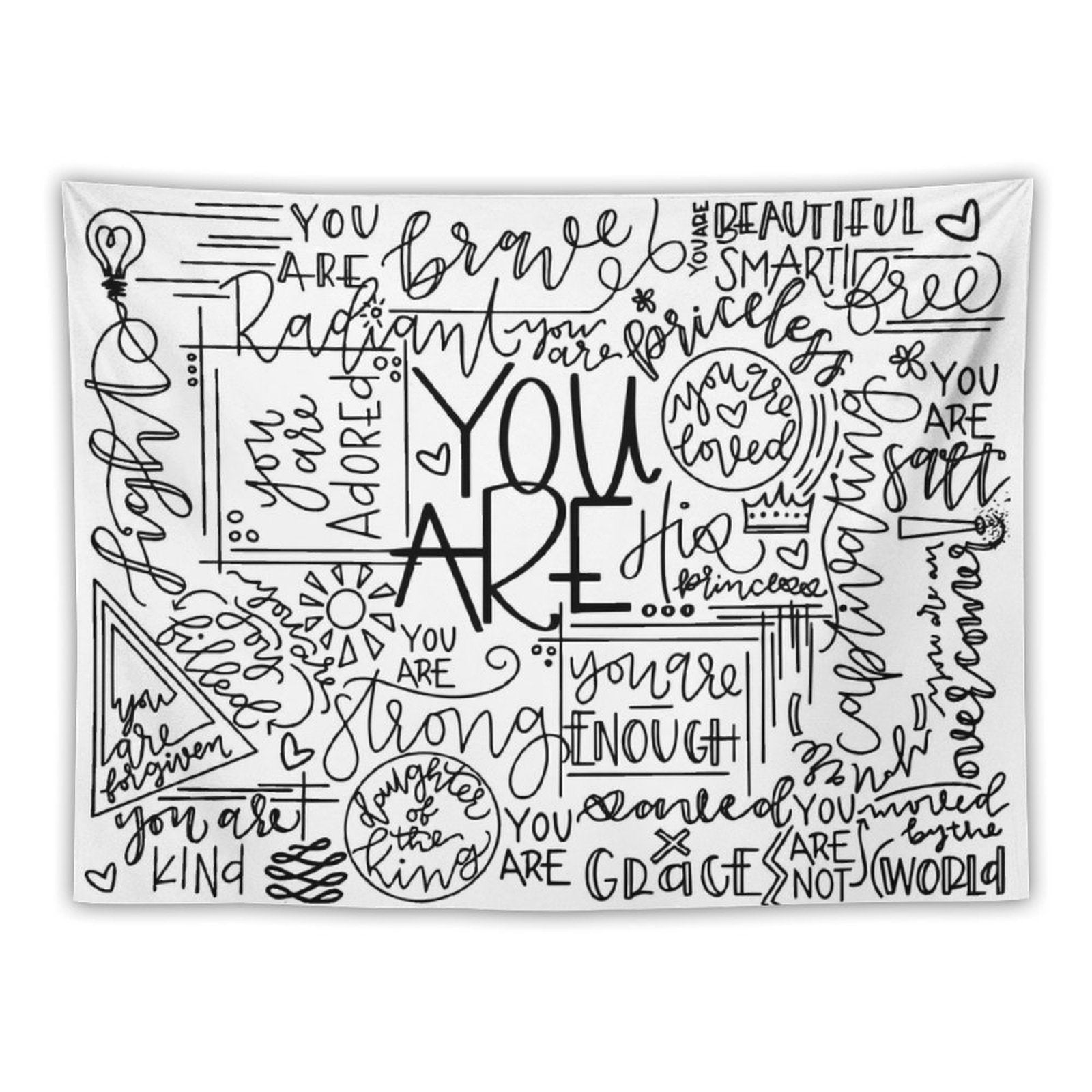 You Are Enough Tapestry