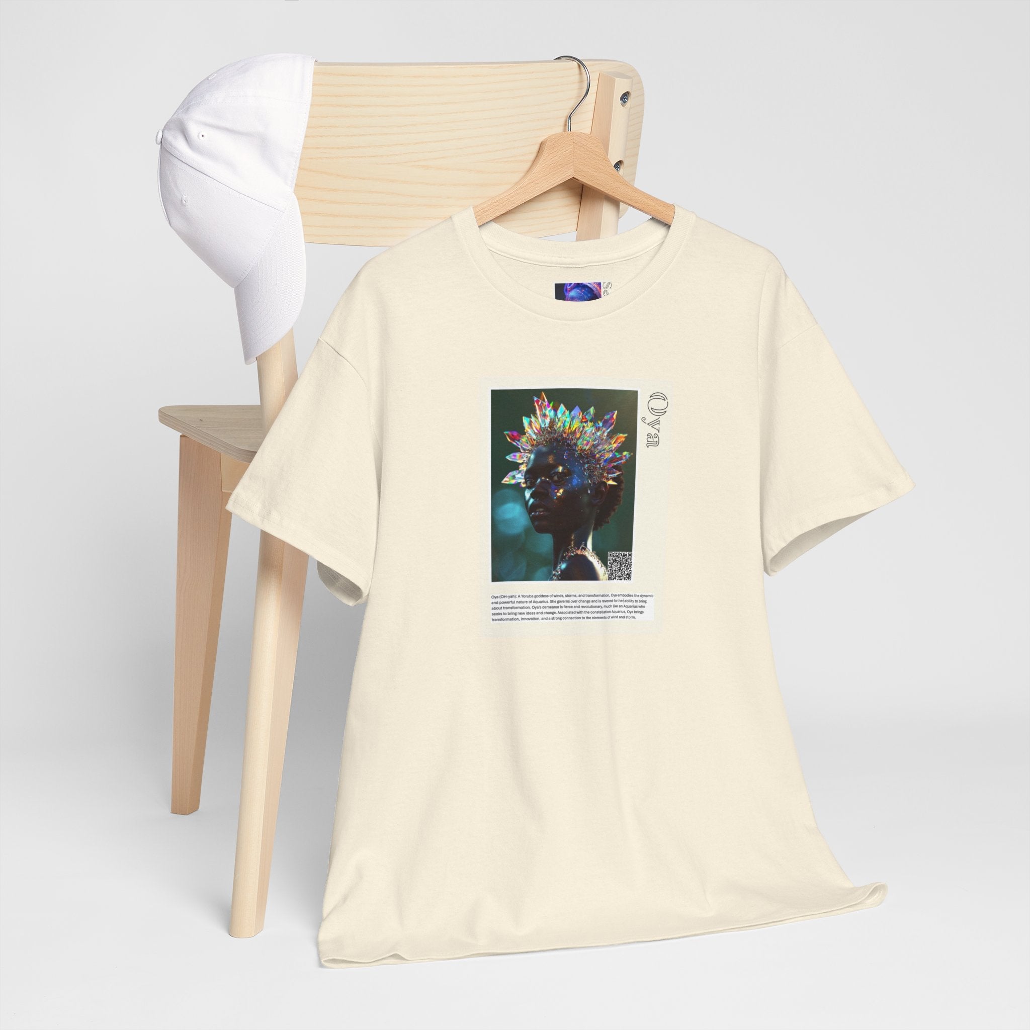 Oya Aziza &amp;amp; Fae Unisex Heavy Cotton Tee