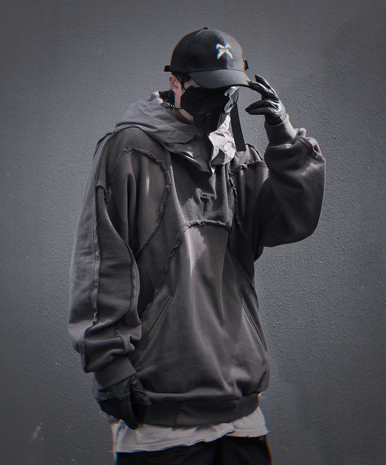HiH56 Grey NX Hoodie