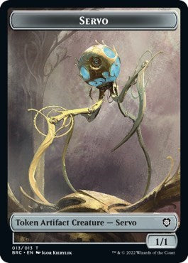 Servo / Eldrazi Double-sided Token (Commander: The Brothers' War) Near Mint