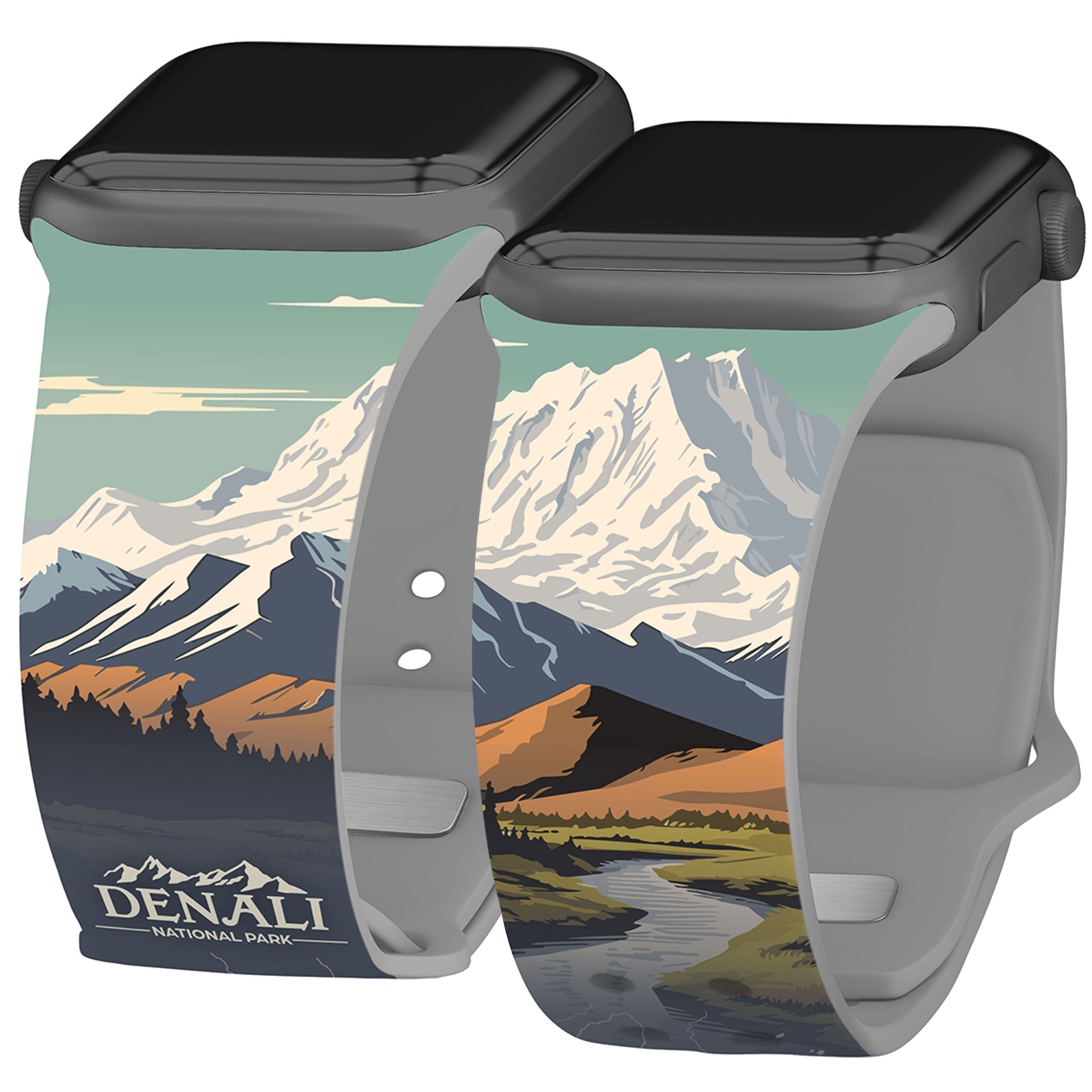 National Parks Denali HD Apple Watch Band