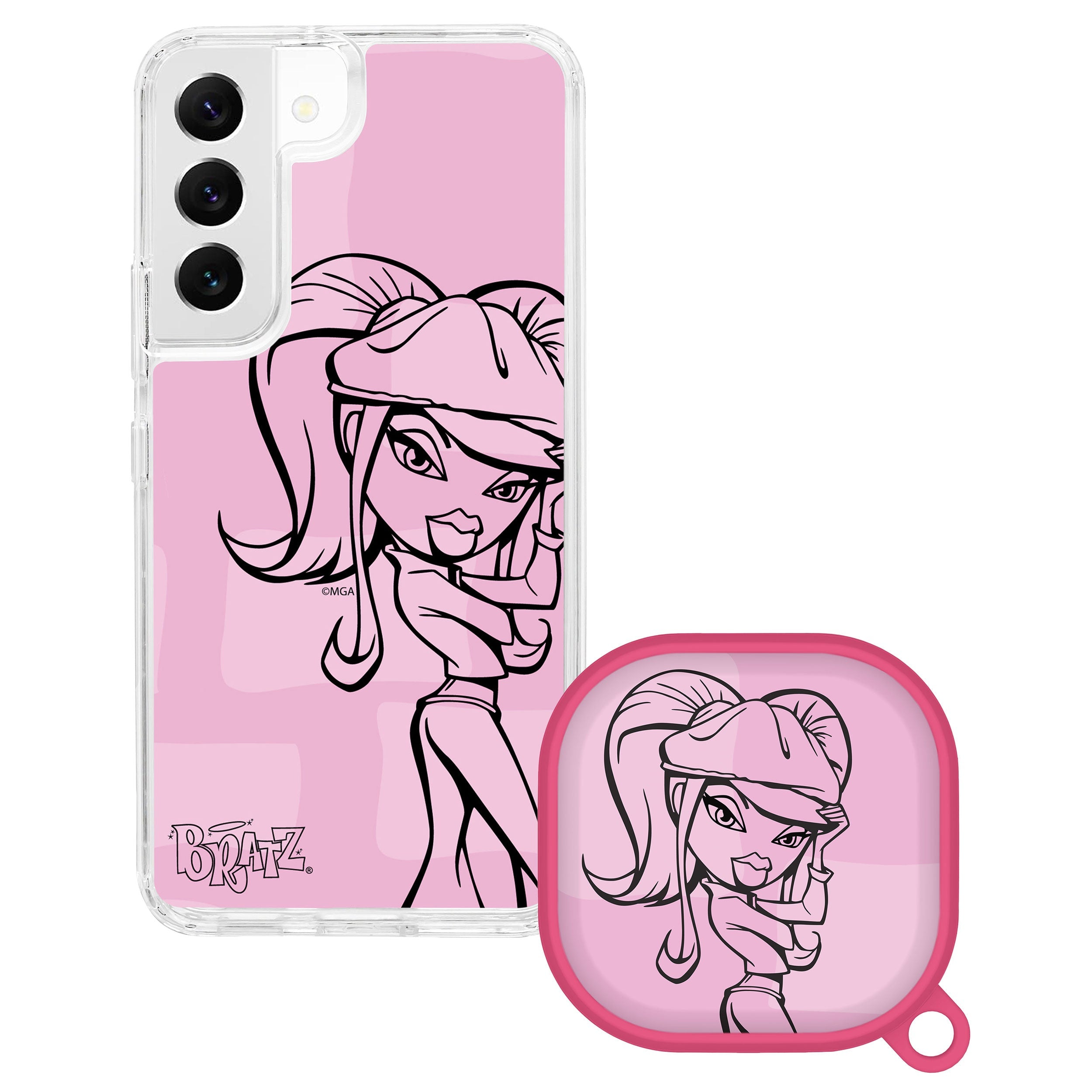 Bratz® Passion For Fashion HD Samsung Galaxy S23 Series and Buds Pro Combo Package