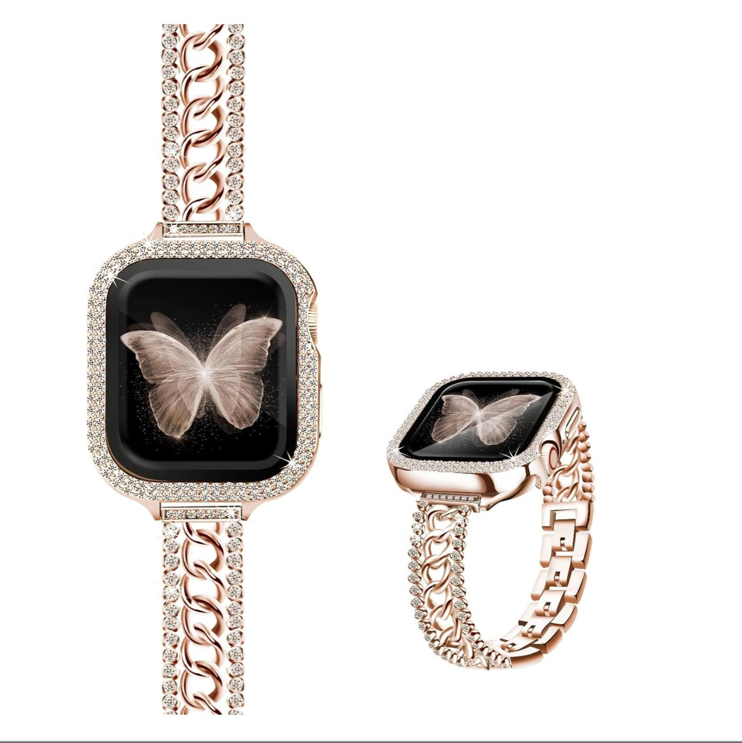 Bling Diamond Band Compatible for Apple Watch
