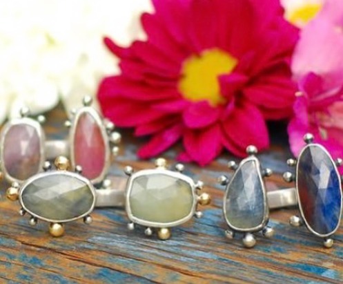 "Rosy Revolver" Flat Back, Open Ring, Forming Mandrel