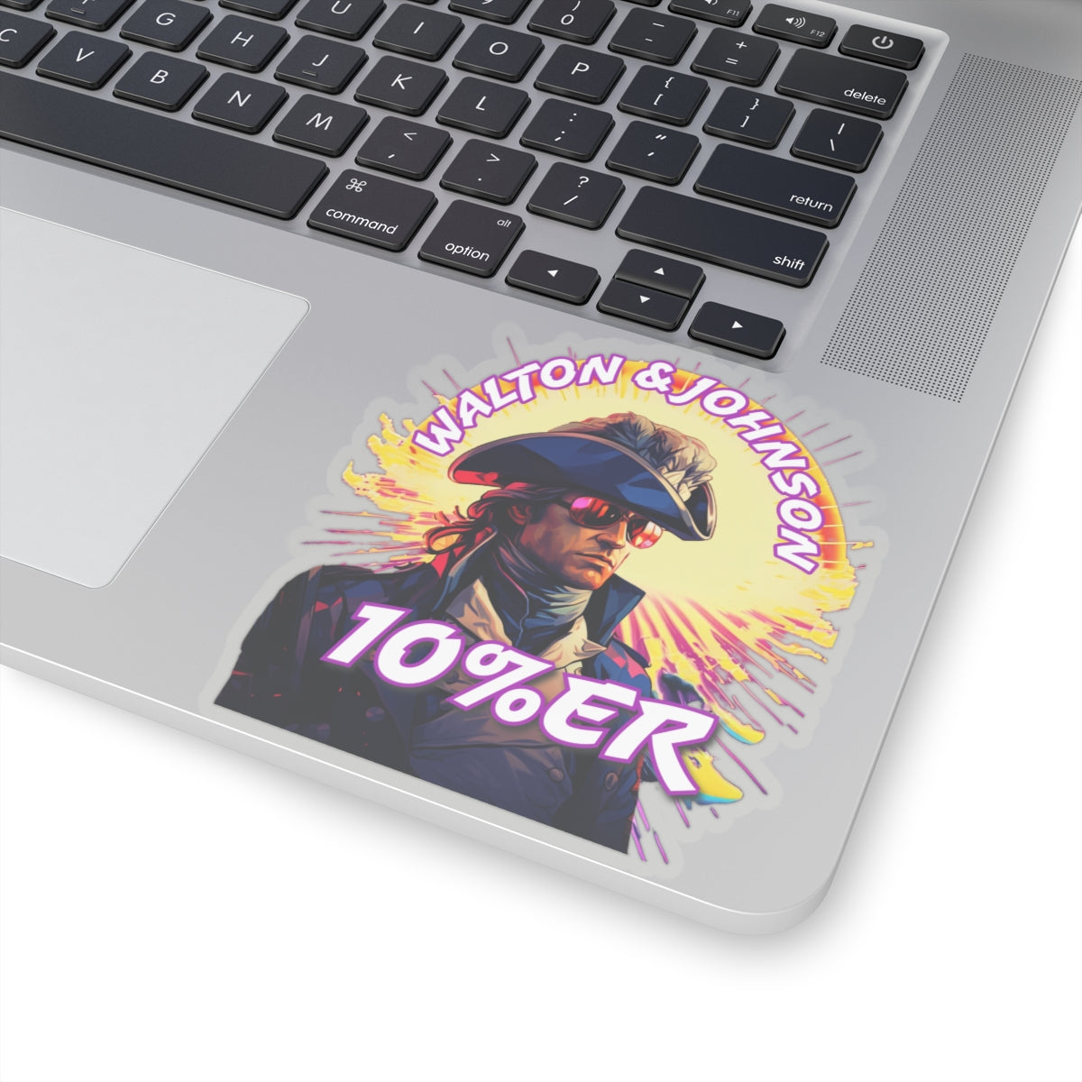 Walton &amp;amp; Johnson 10%ers Sticker