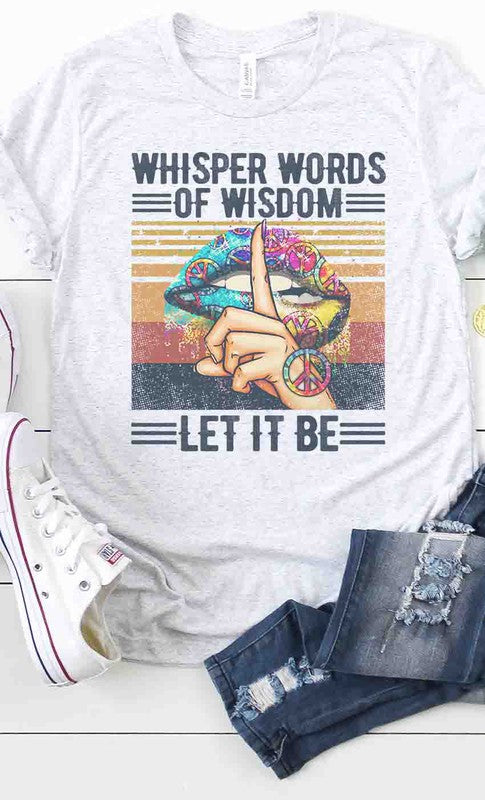 “Let It Be” Graphic Tee