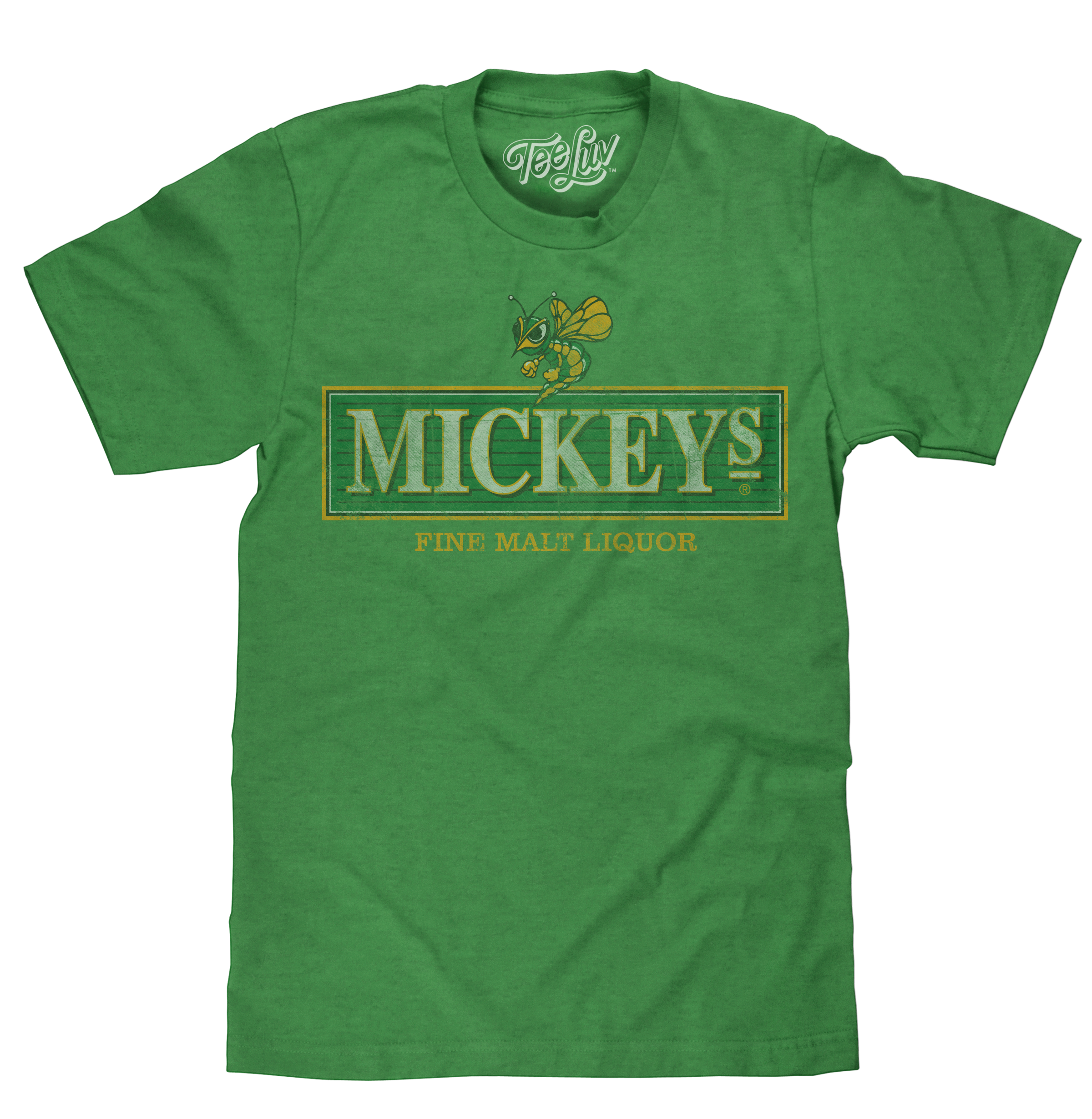 Mickey&amp;#39;s Malt Liquor Logo T-Shirt - Green