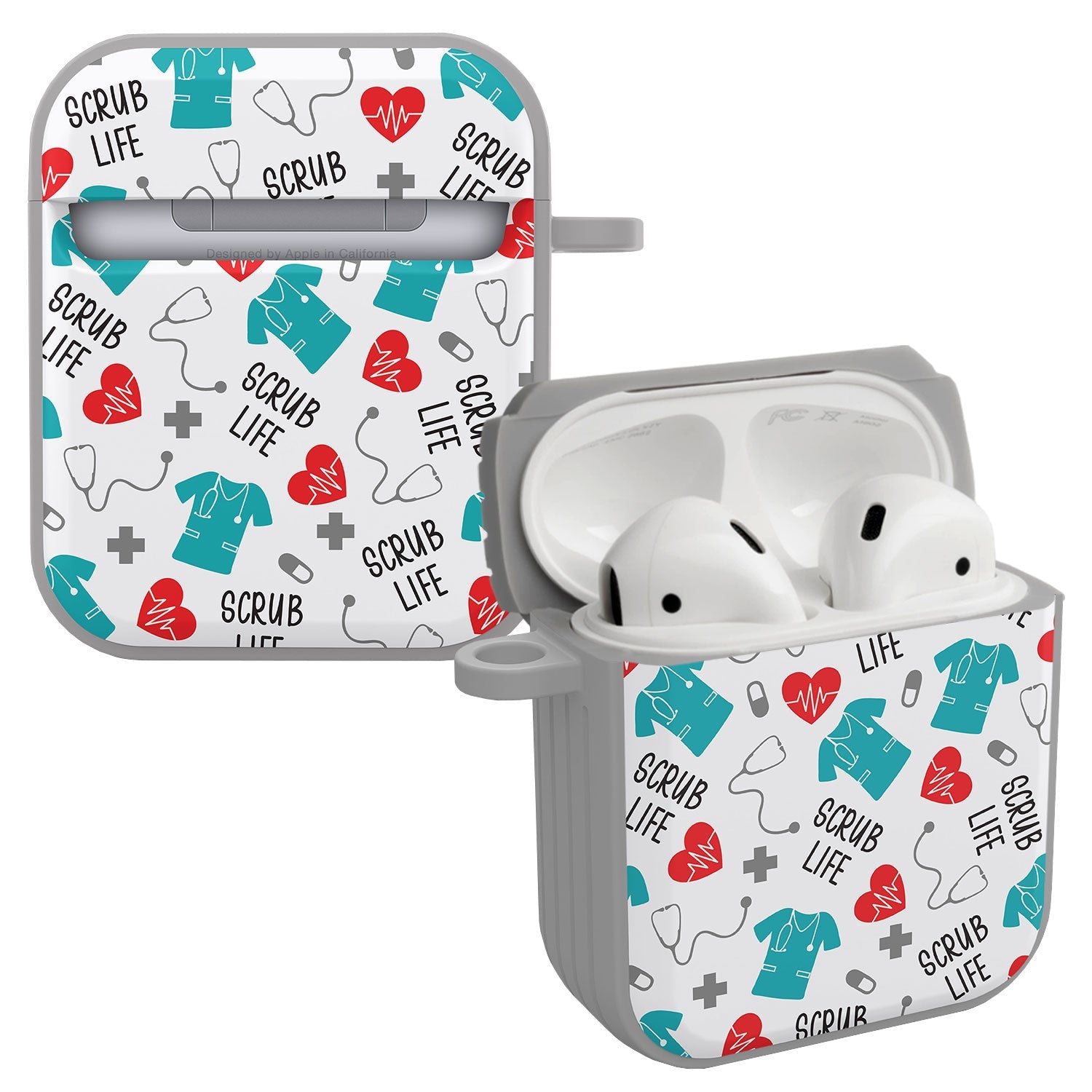 Nursing HDX Apple AirPods Gen 1 &amp;amp; 2 Case Cover