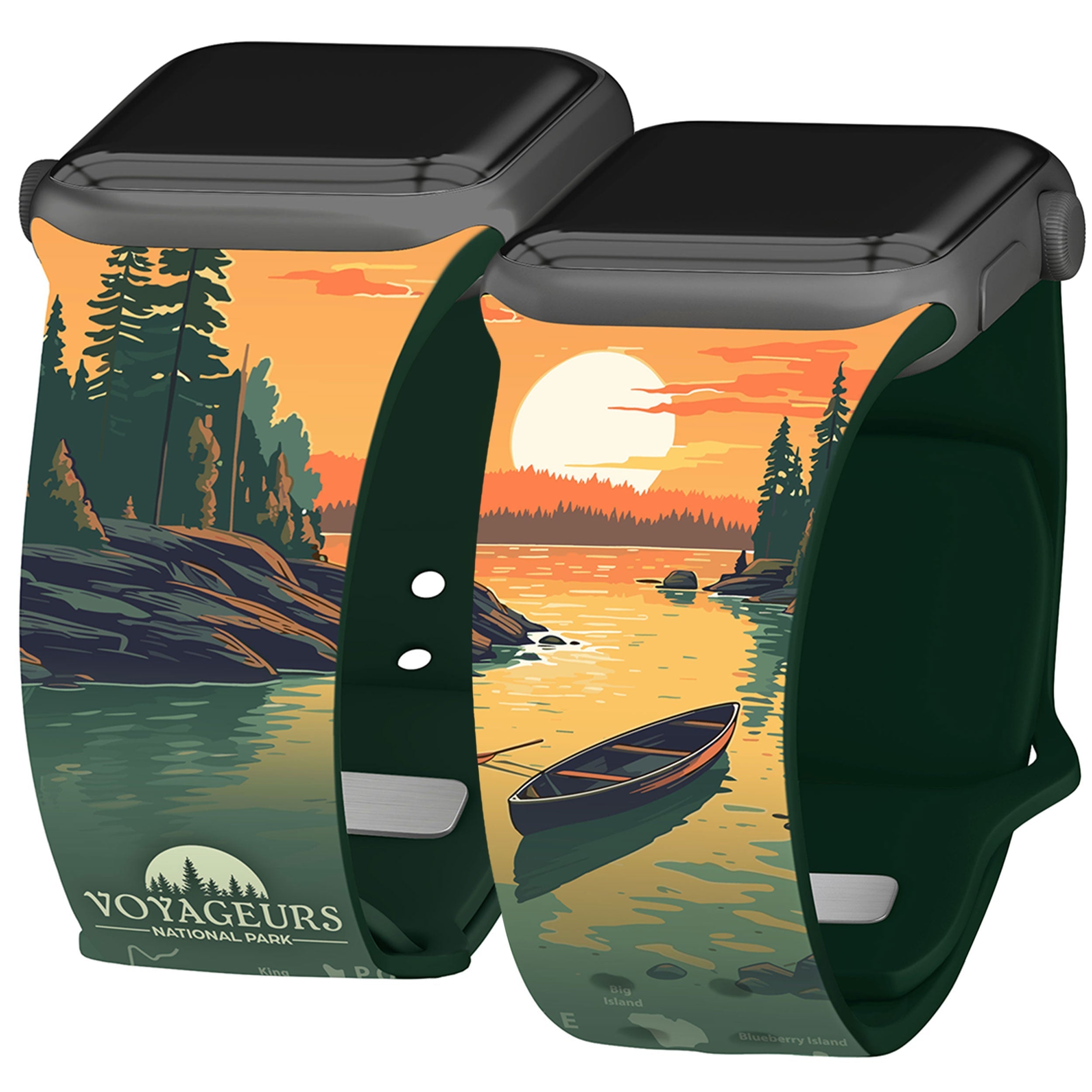 National Parks Voyageurs HD Apple Watch Band