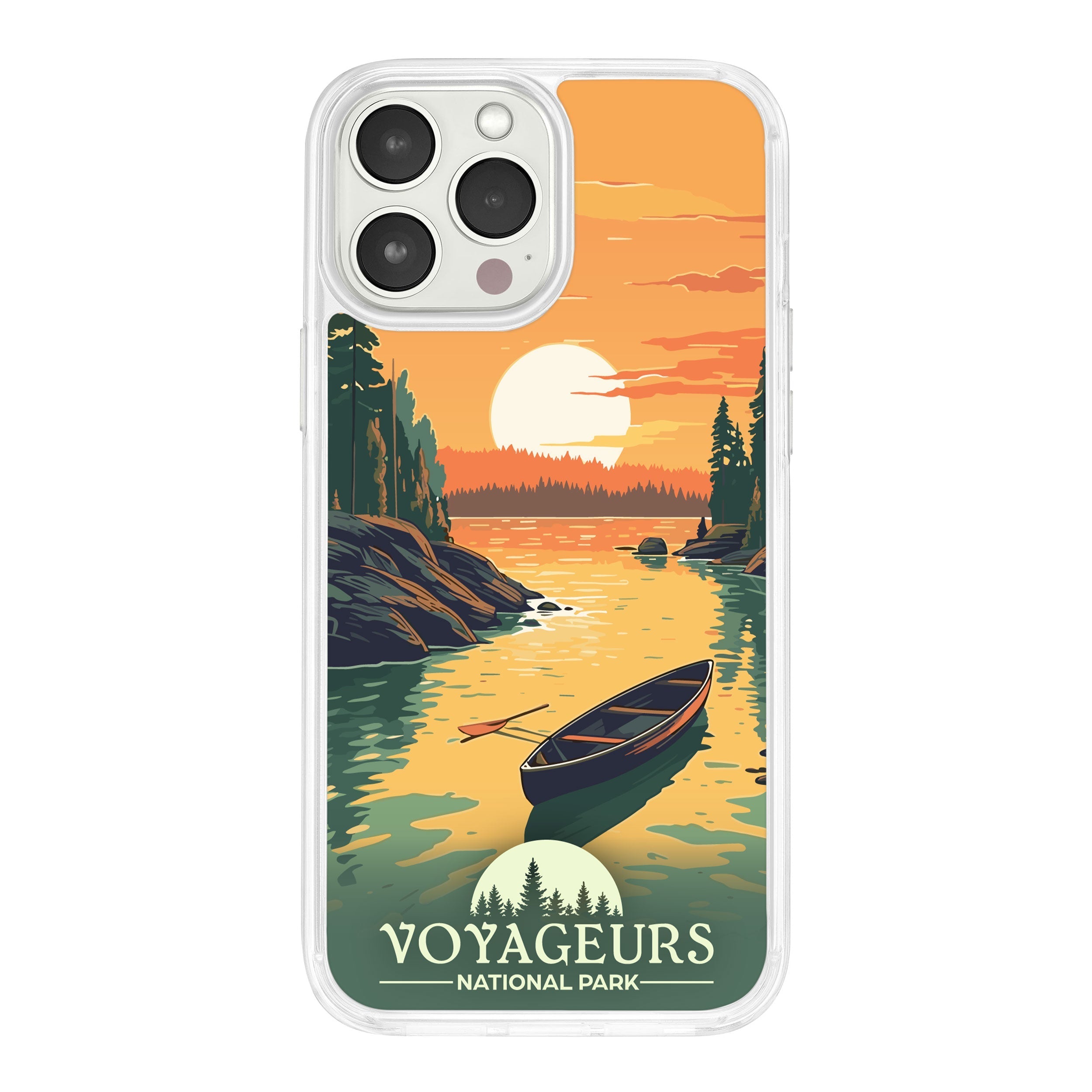 National Parks Voyageurs HD Apple iPhone 13 Series Mag-Safe Phone Case