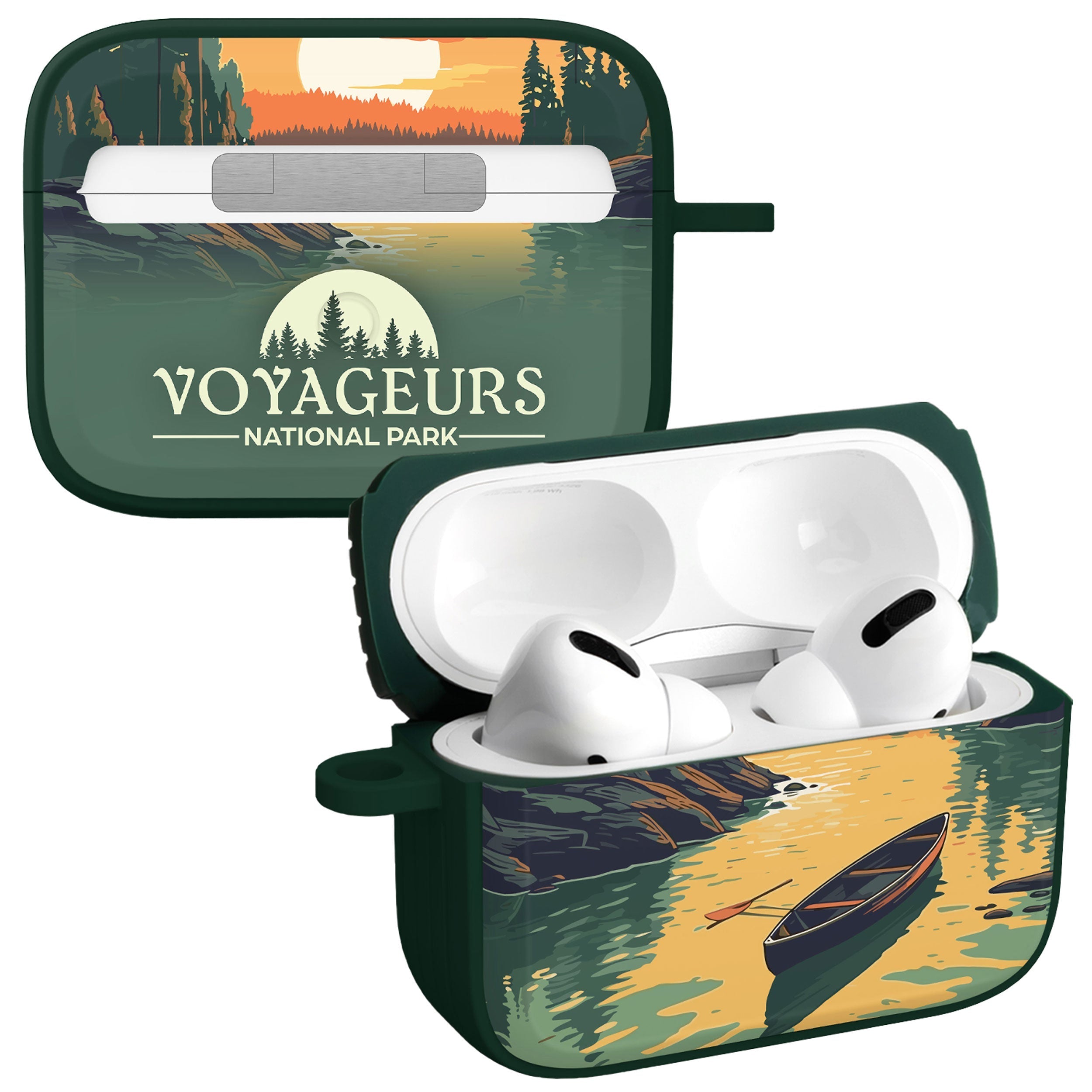 National Parks Voyageurs HDX Apple Airpods Pro 1 &amp;amp; 2 Case Cover