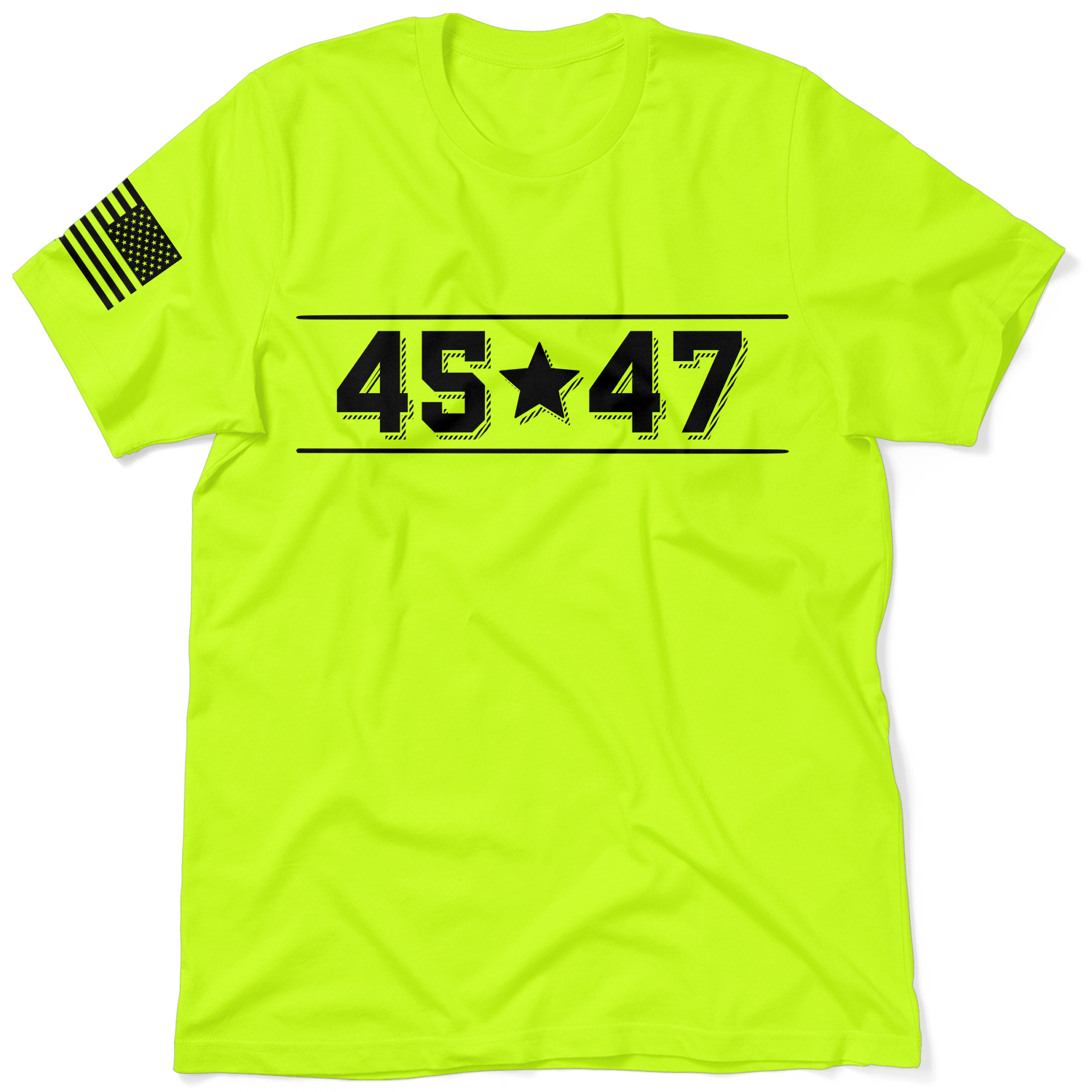 45-47 - Safety Yellow T-Shirt