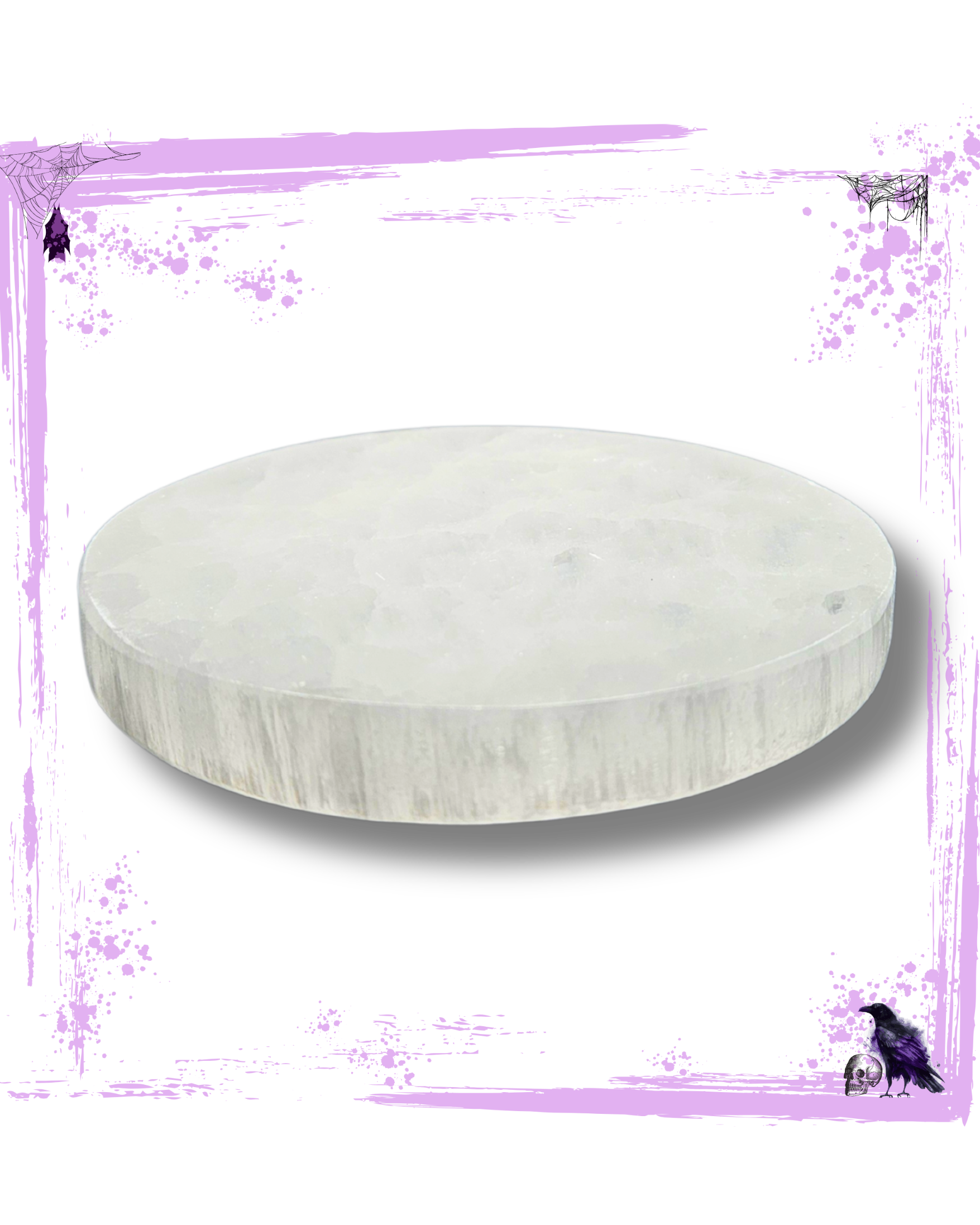 Selenite - Crystal Charging Plate