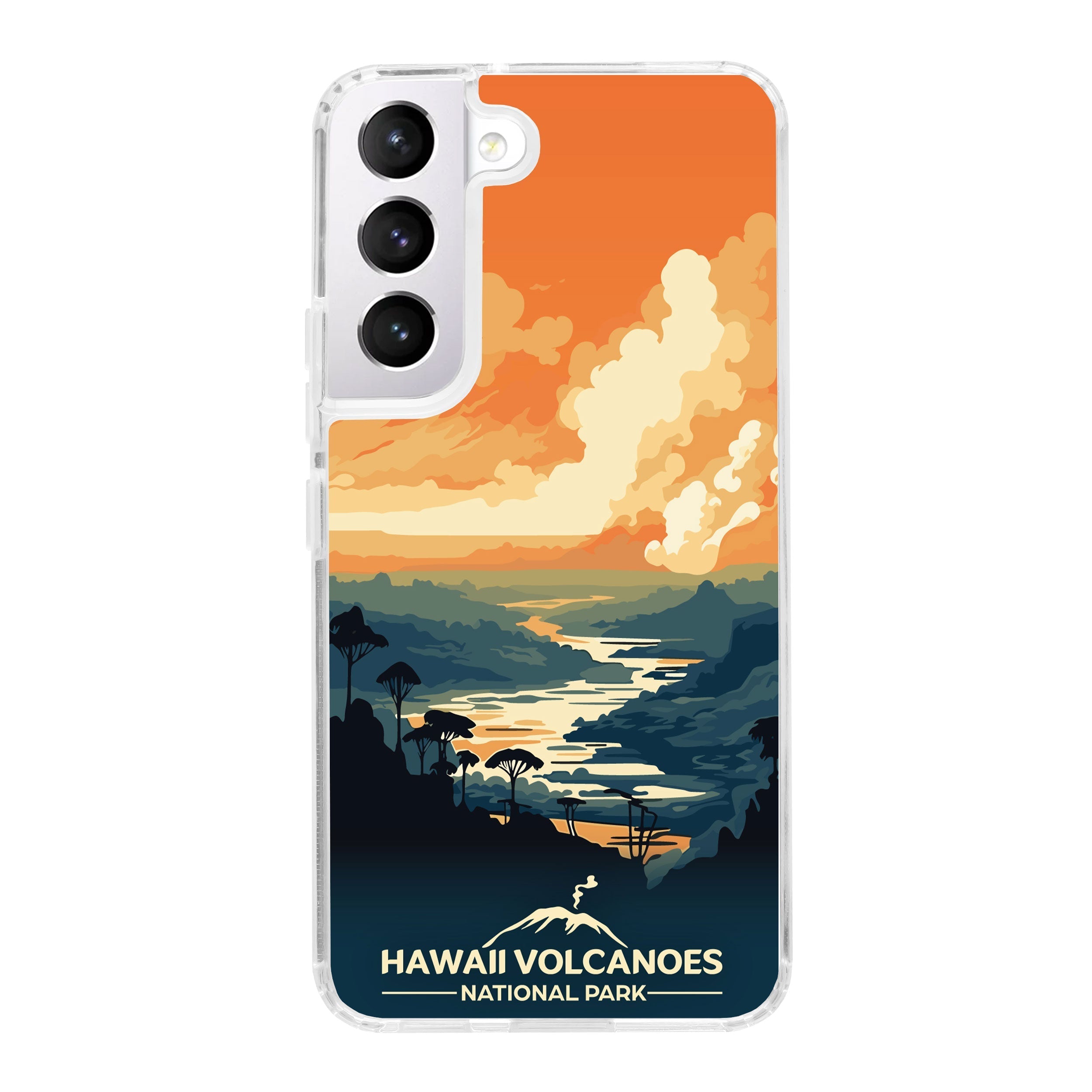 National Parks Hawaii Volcanoes HD Samsung Galaxy S22 Phone Case