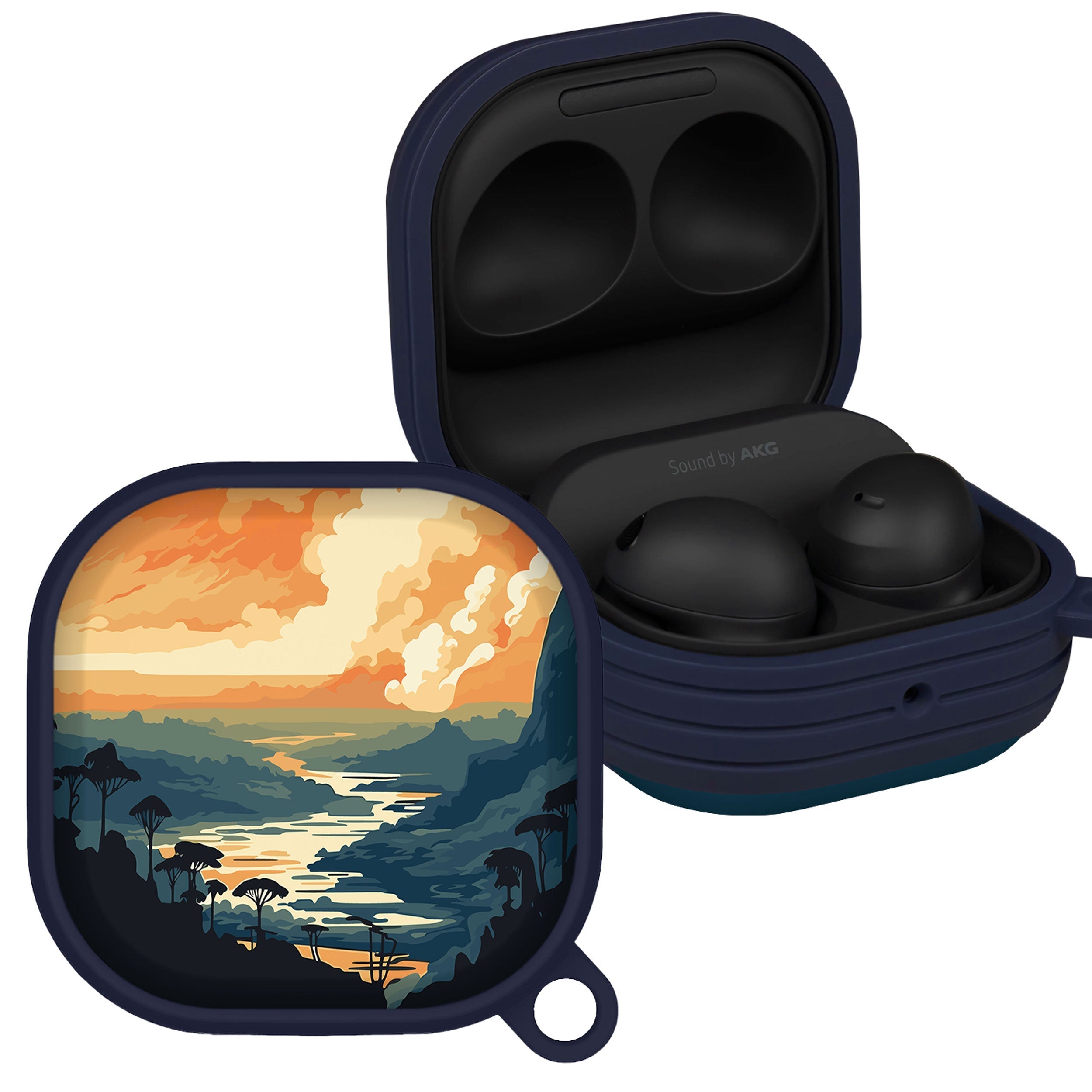 National Parks Hawaii Volcanoes HDX Samsung Galaxy Buds Pro &amp;amp; Buds Live Case Cover