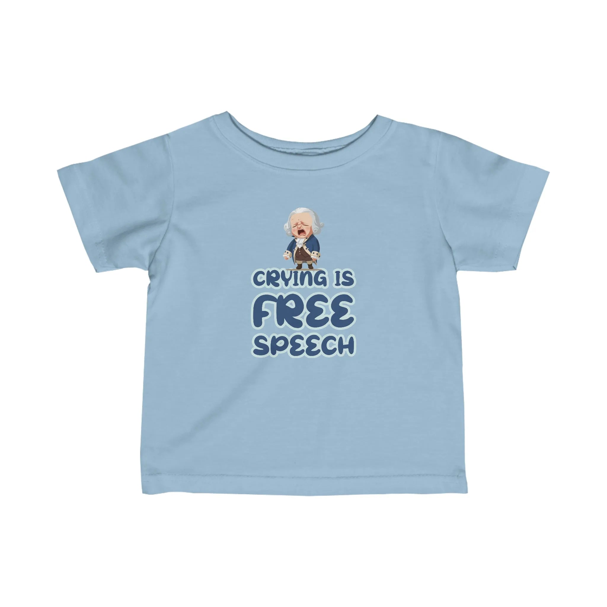 Crying Is Free Speech Infant Fine Jersey Tee