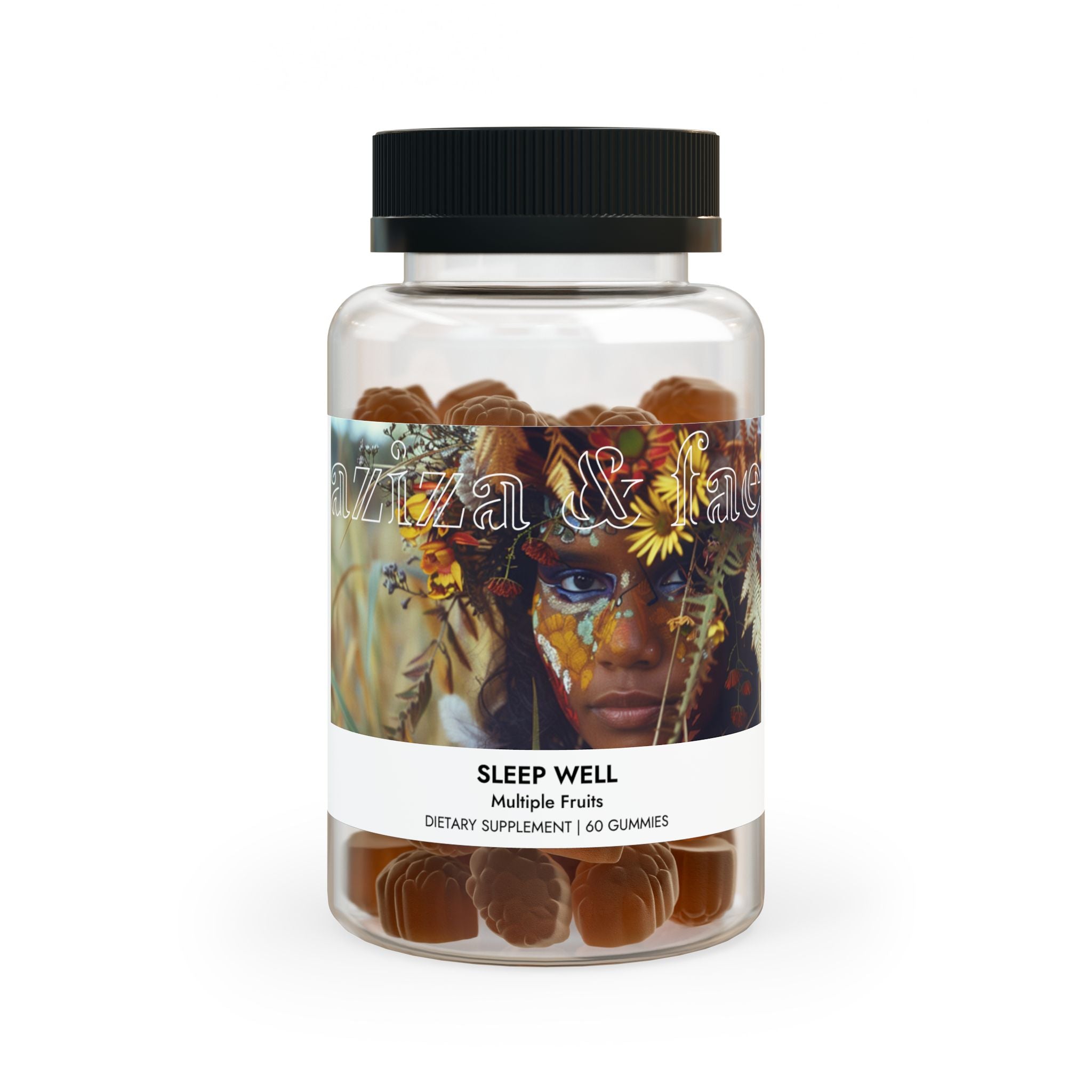 Sleep Well Gummies (60 Gummies) by Aziza &amp;amp; Fae