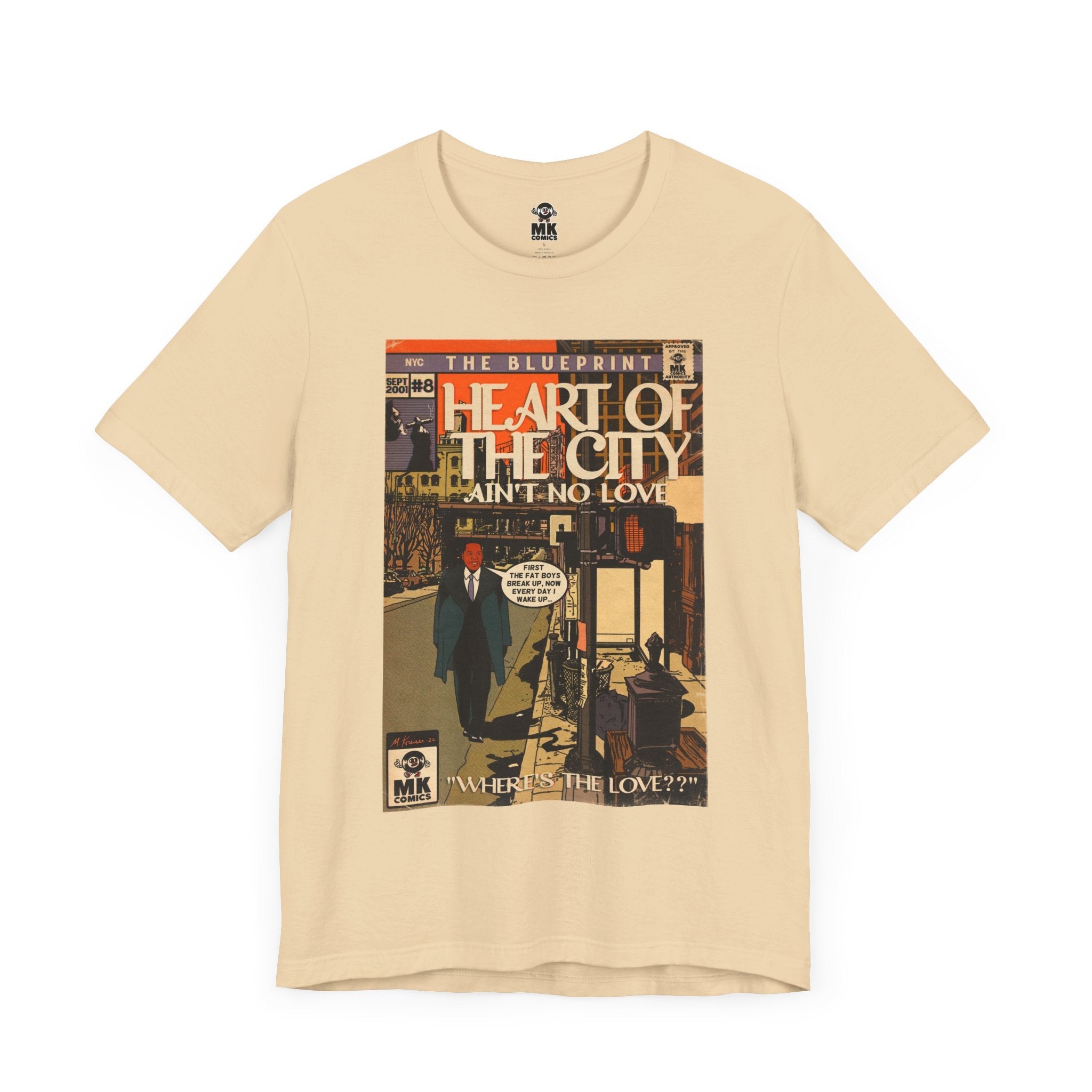 Heart of the City - Unisex Jersey Short Sleeve Tee