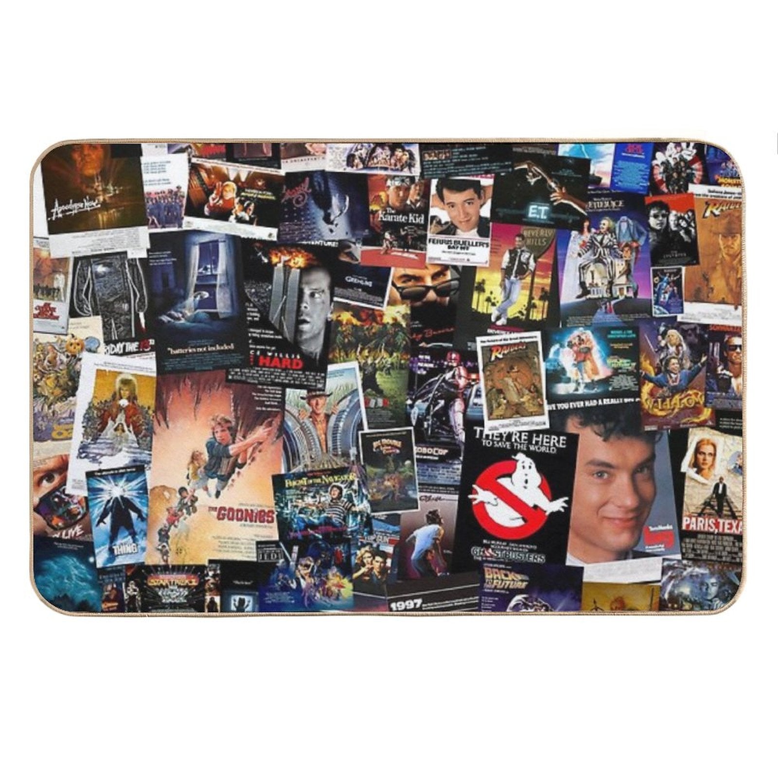1980s Movie Posters Bath Mat