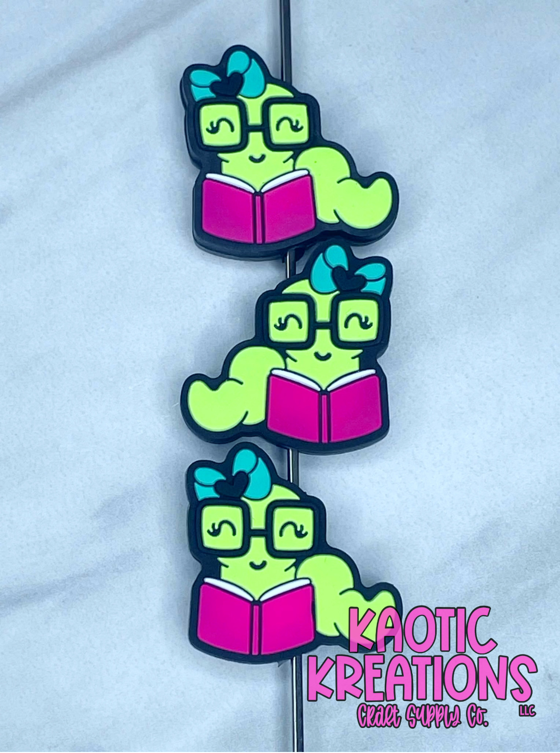 CUTE BOOKWORM SILICONE FOCAL D144 (1ct)