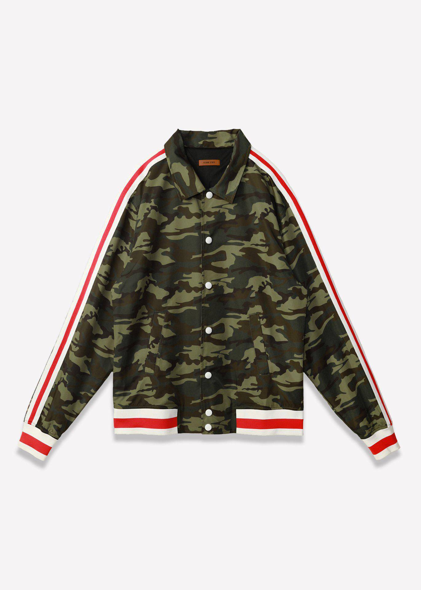 Blank State Men&amp;#39;s Track Jacket in Camo