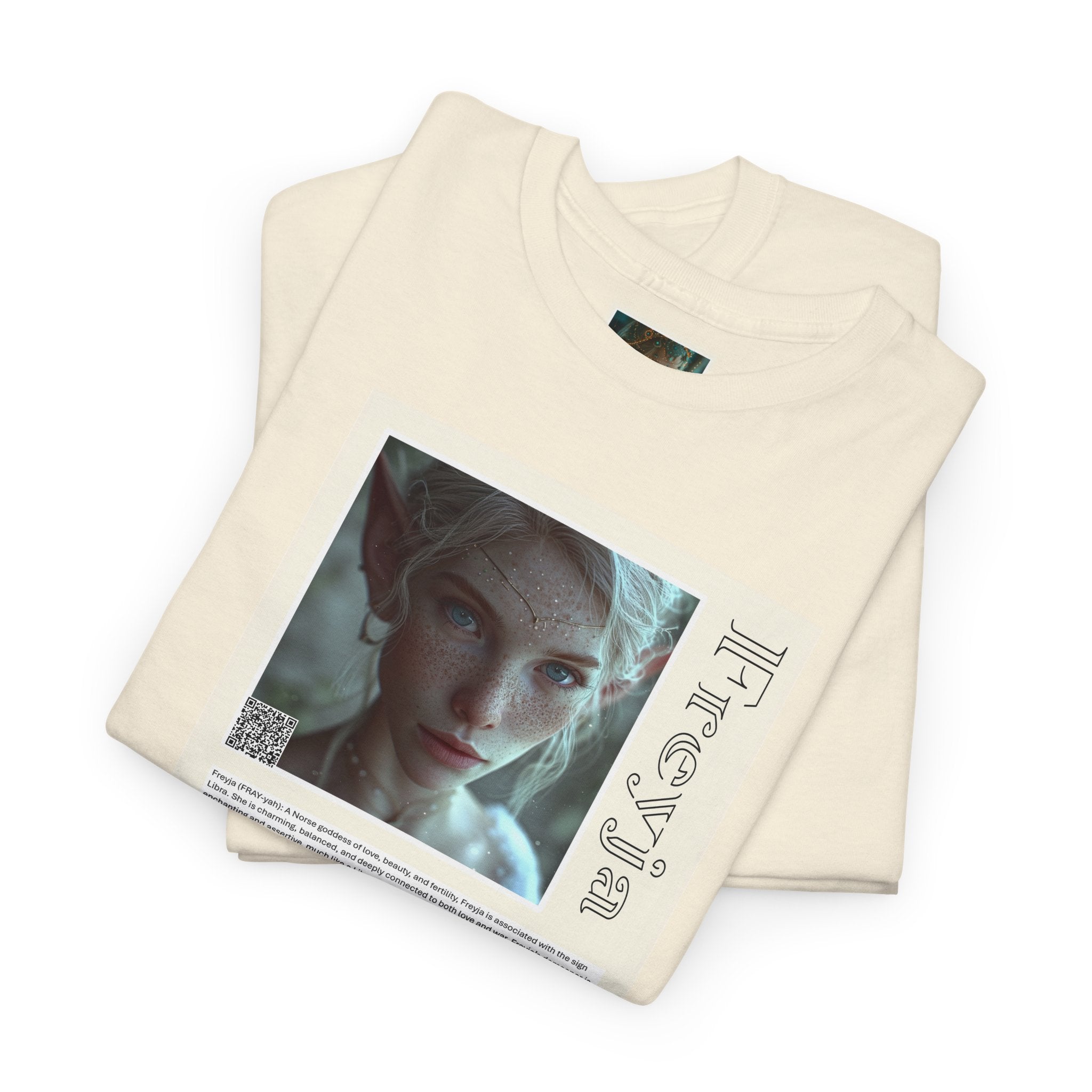 Freyja Aziza &amp;amp; Fae Unisex Heavy Cotton Tee