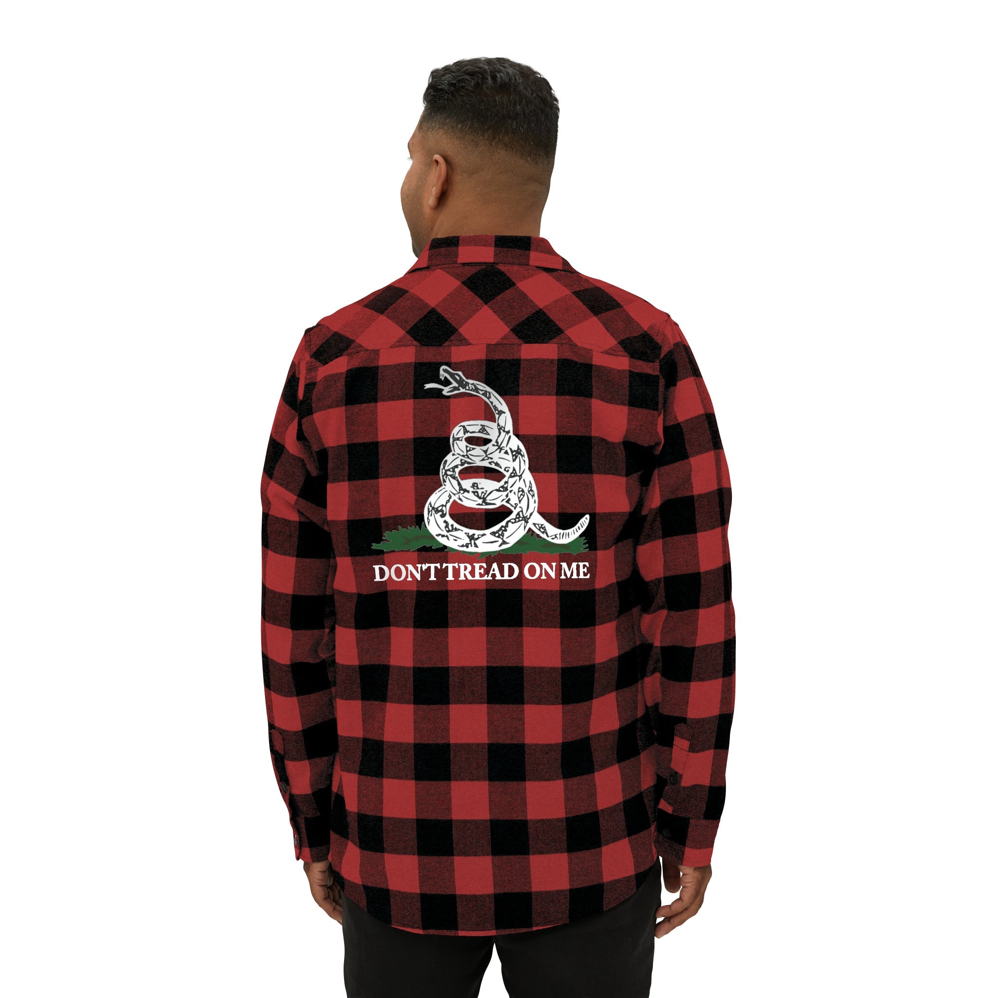 Gadsden &amp;quot;Don&amp;#39;t Tread on Me&amp;quot; Flannel Shirt