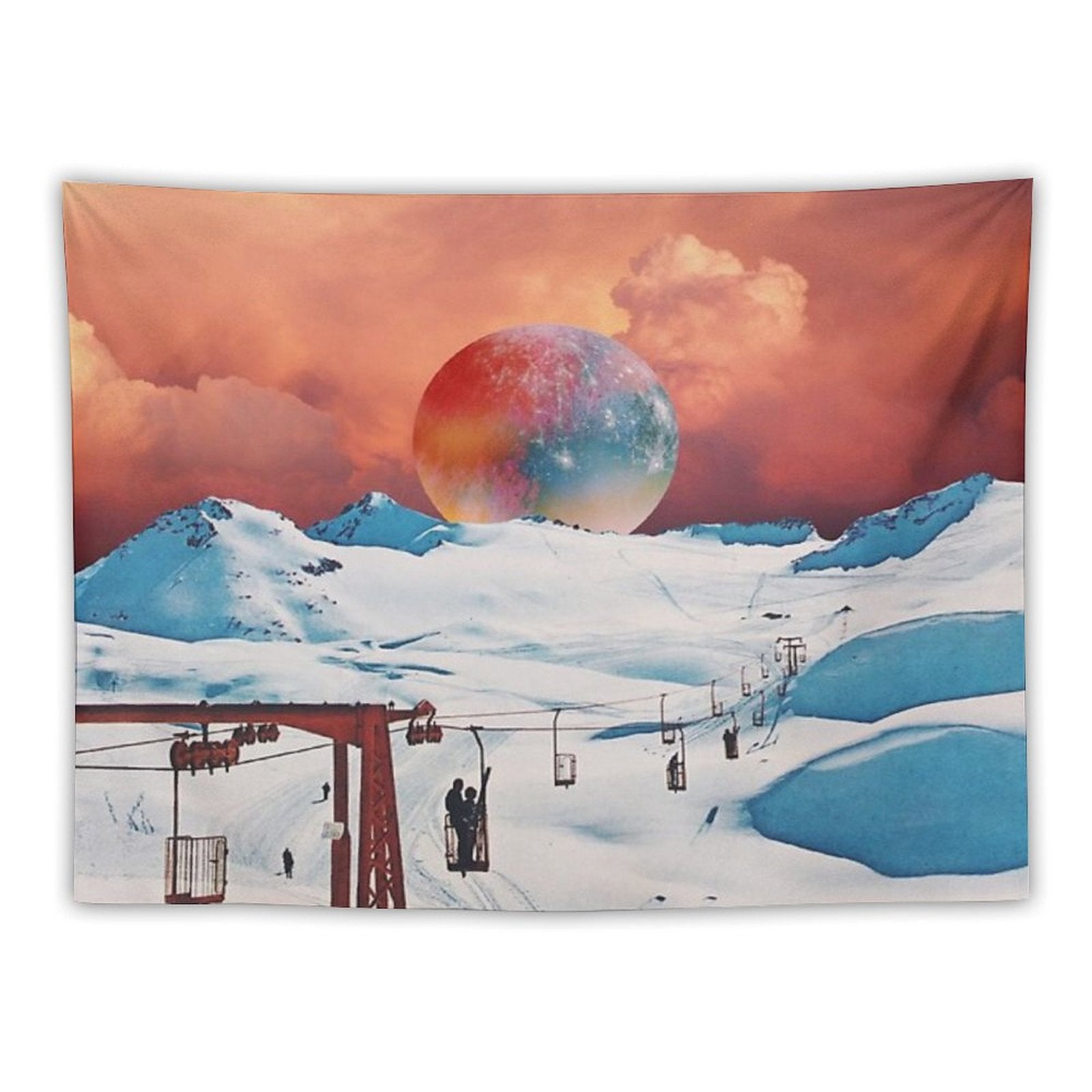 Strawberry Whipped Cream Tapestry