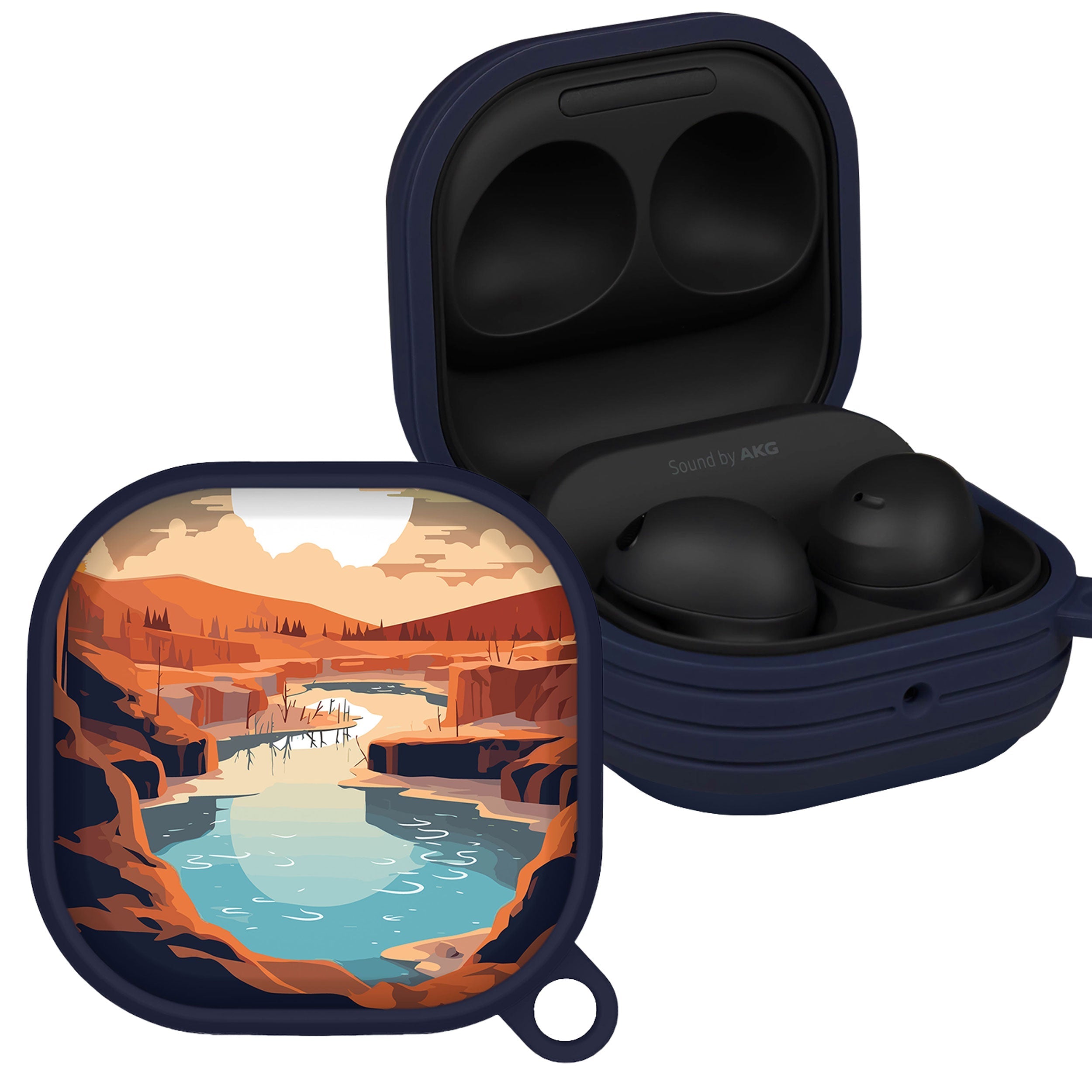 National Parks Hot Springs HDX Samsung Galaxy Buds Pro &amp;amp; Buds Live Case Cover