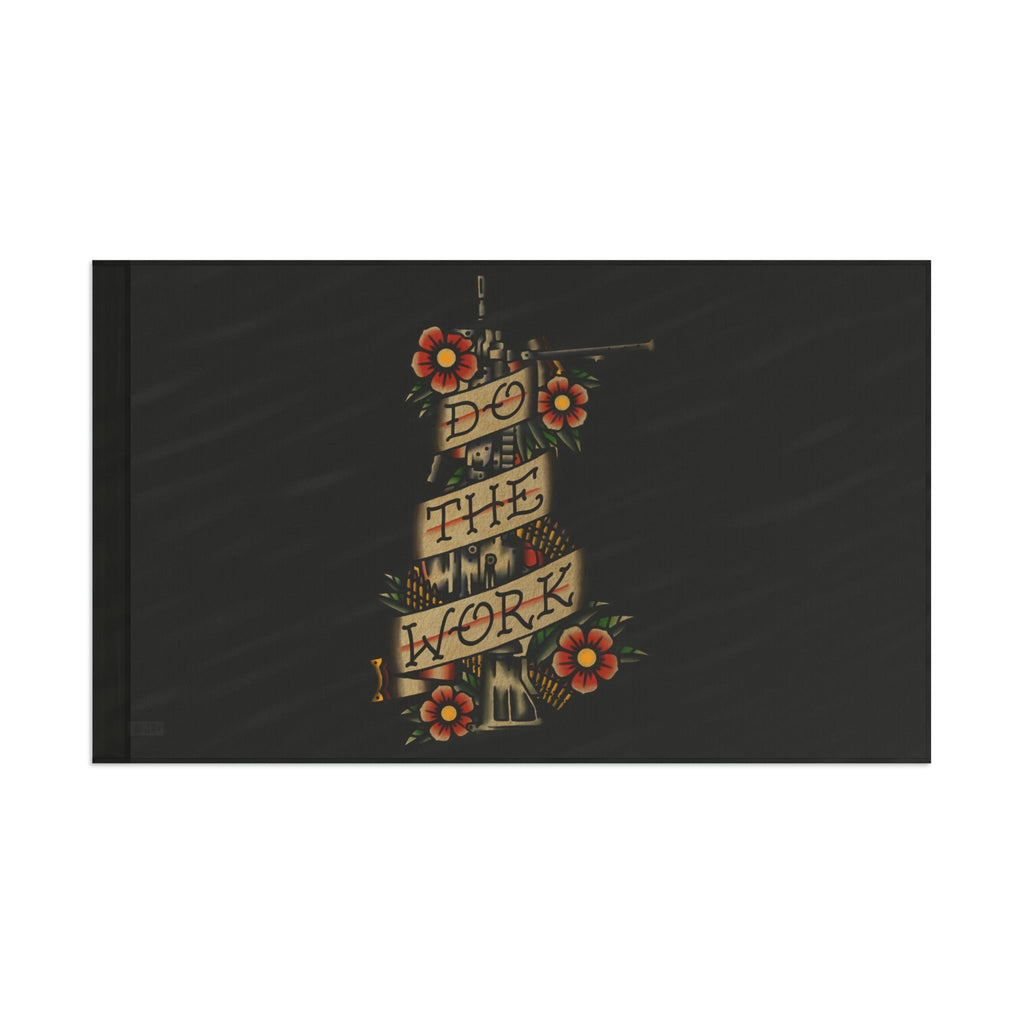 "Do the Work" With M249 Saw - Flag