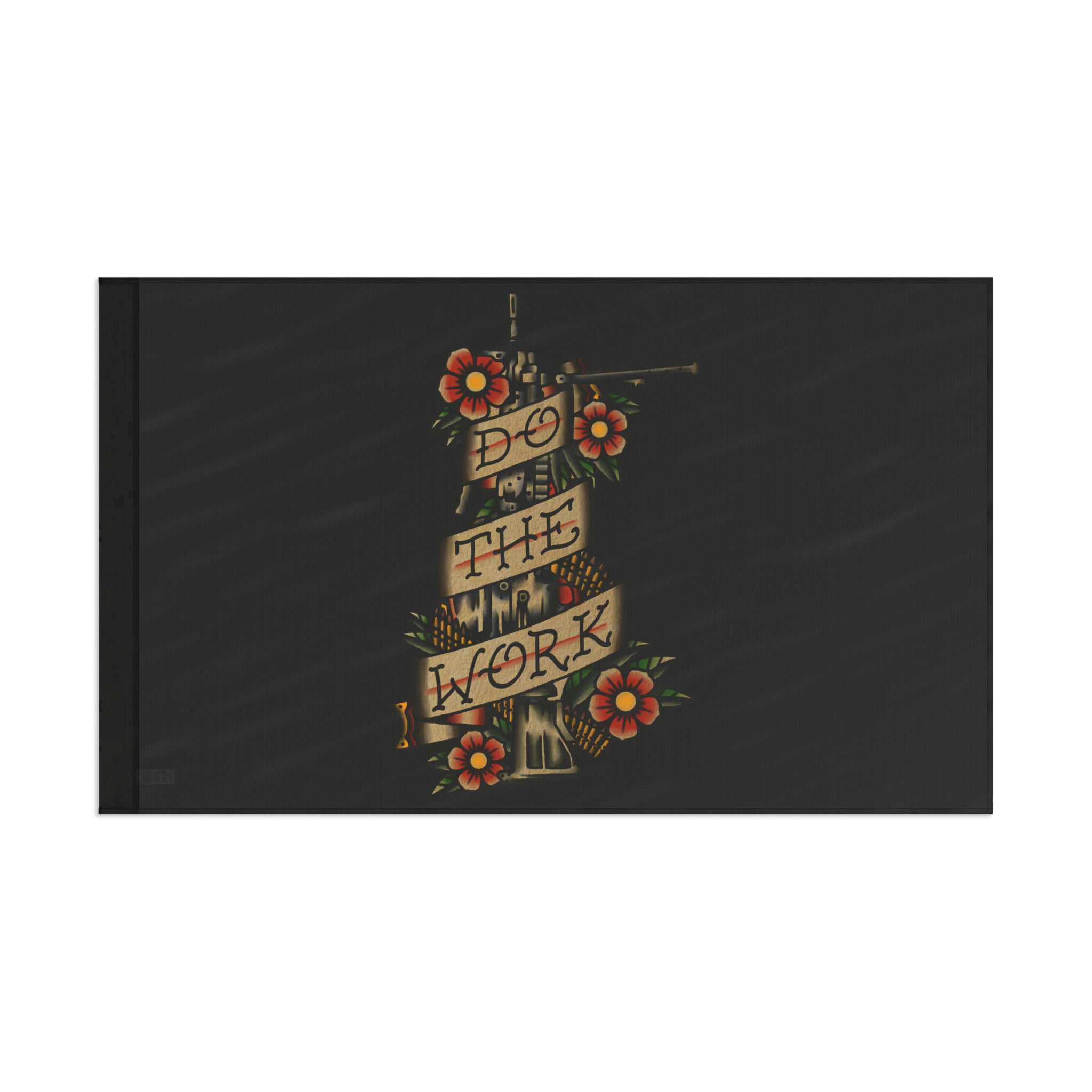 "Do the Work" With M249 Saw - Flag