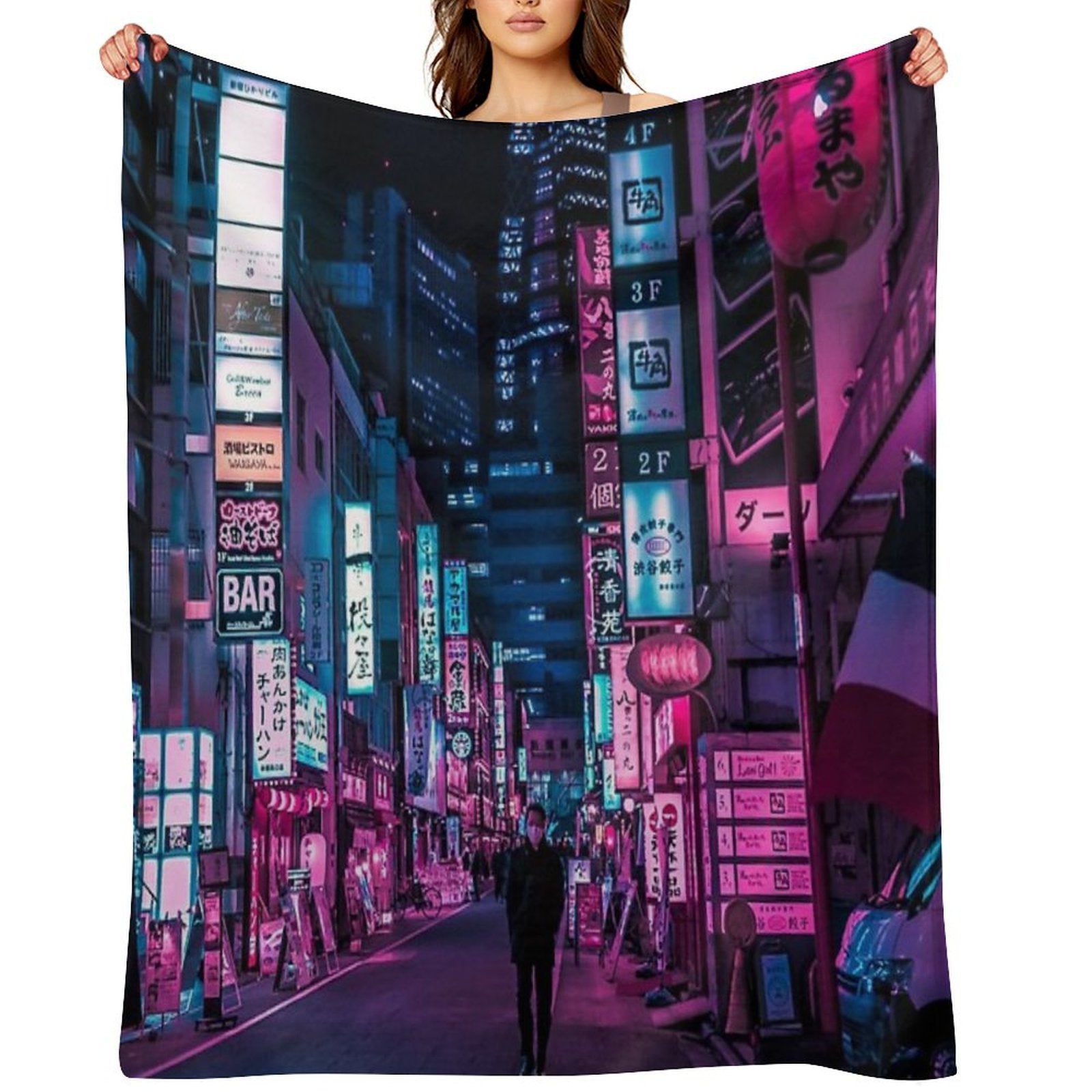 Stranger In The Night Throw Blanket