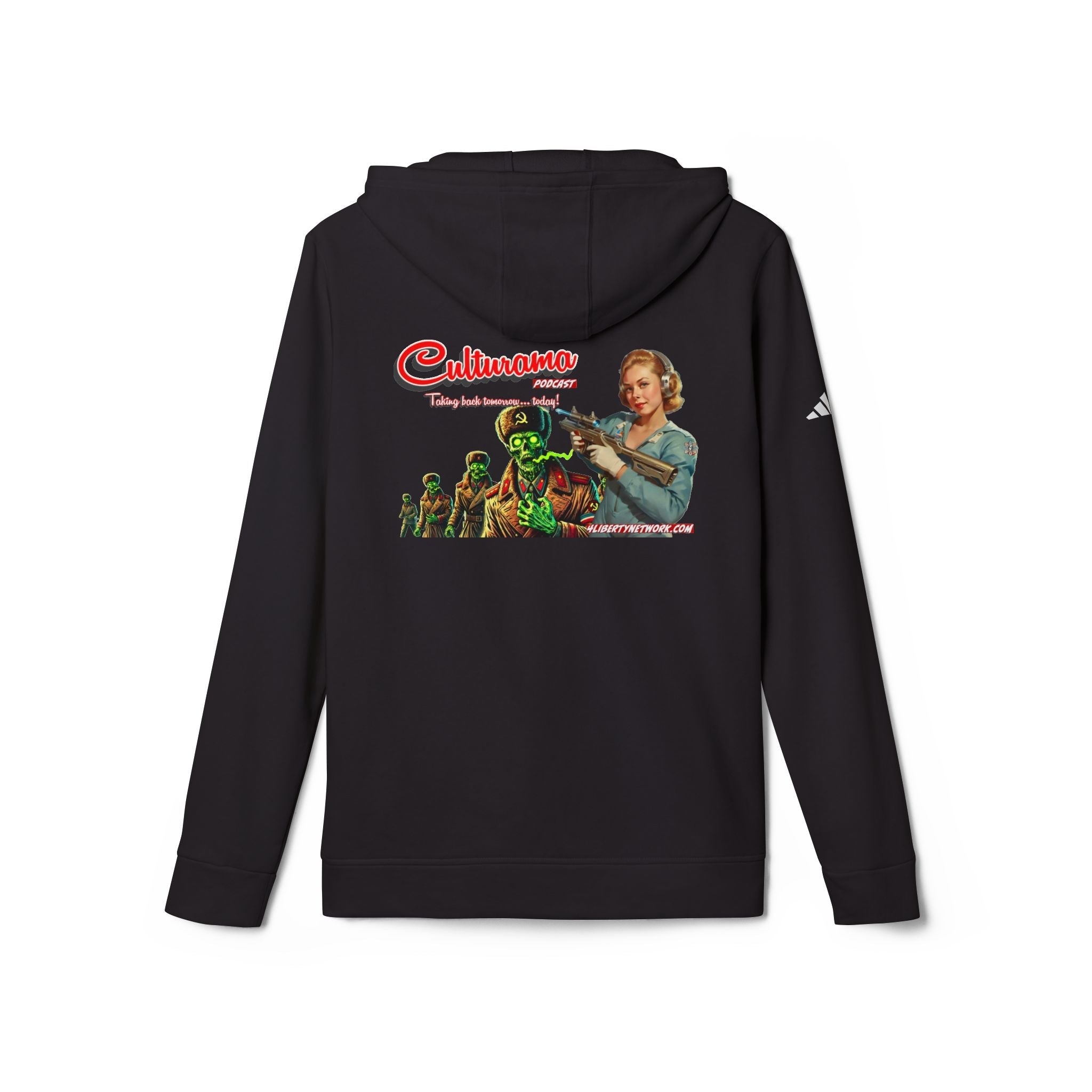 Culturama &amp;quot;Taking Back Tomorrow... Today!&amp;quot; Adidas Unisex Fleece Hoodie