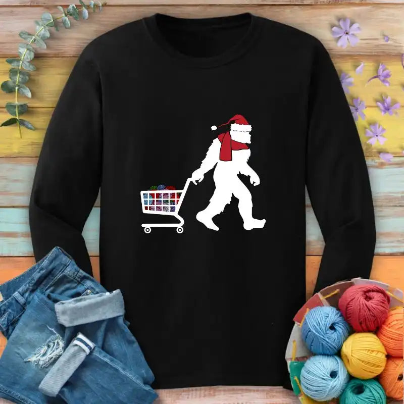 Bigfoot &amp;amp; yarn Long Sleeve T-shirt
