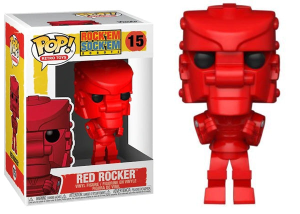 RED ROCKER (ROCK &amp;#39;EM SOCK ROBOTS, RETRO TOYS) 15