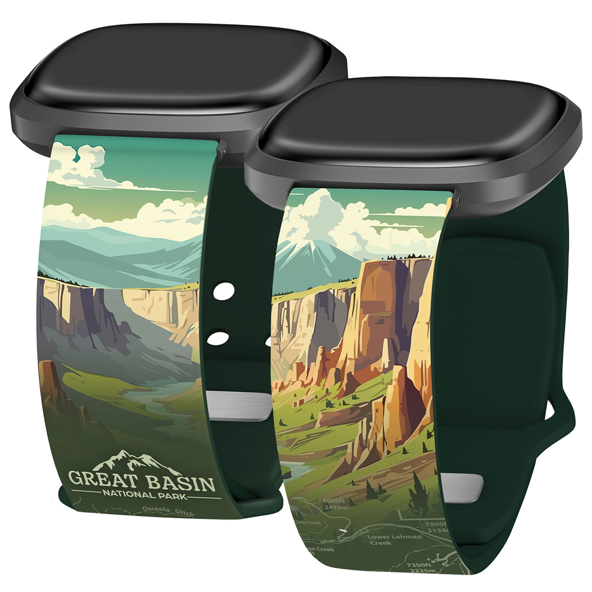National Parks Great Basin HD Fitbit Versa 3 &amp;amp; Sense 1 Watch Band