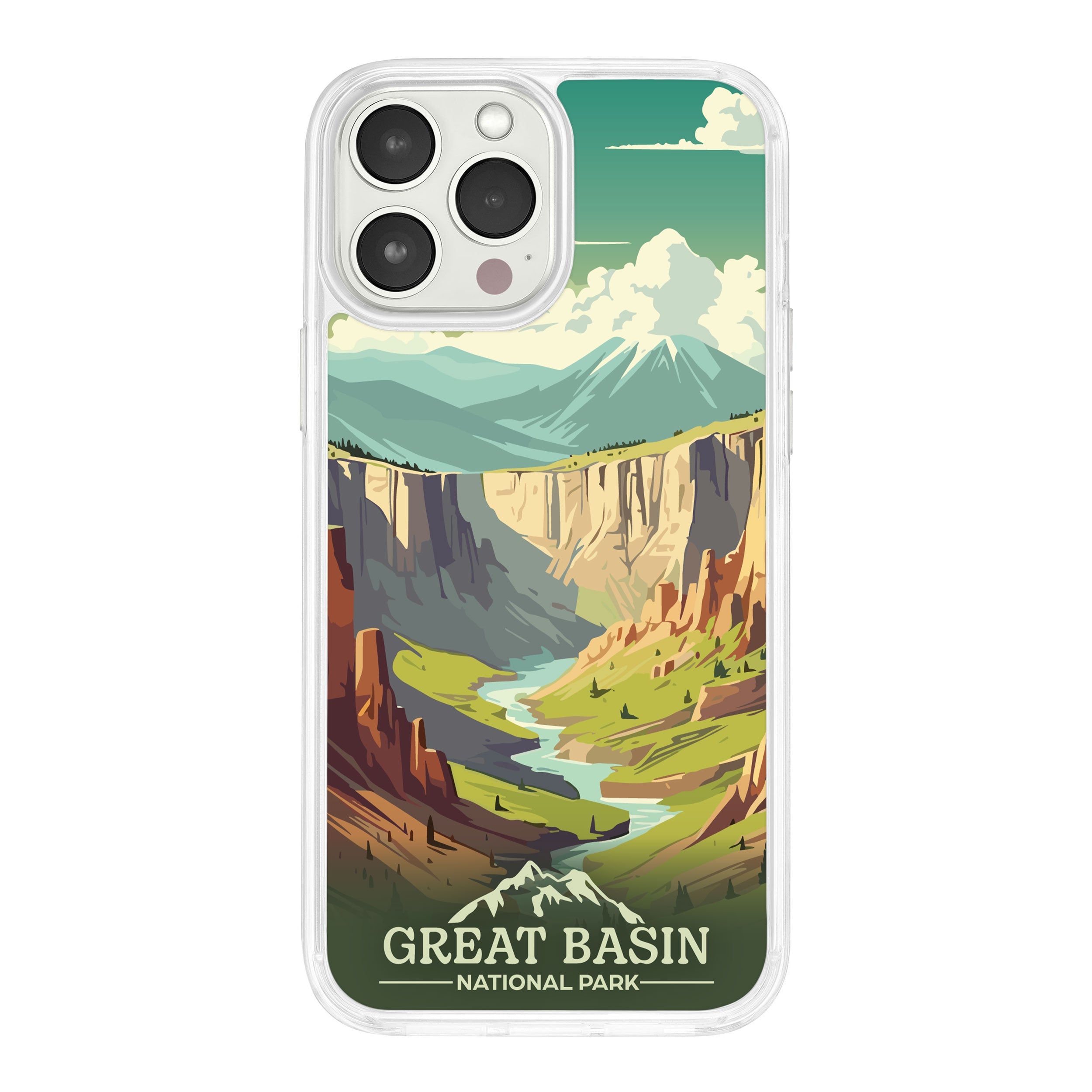 National Parks Great Basin HD Apple iPhone 15 Series Mag-Safe Phone Case