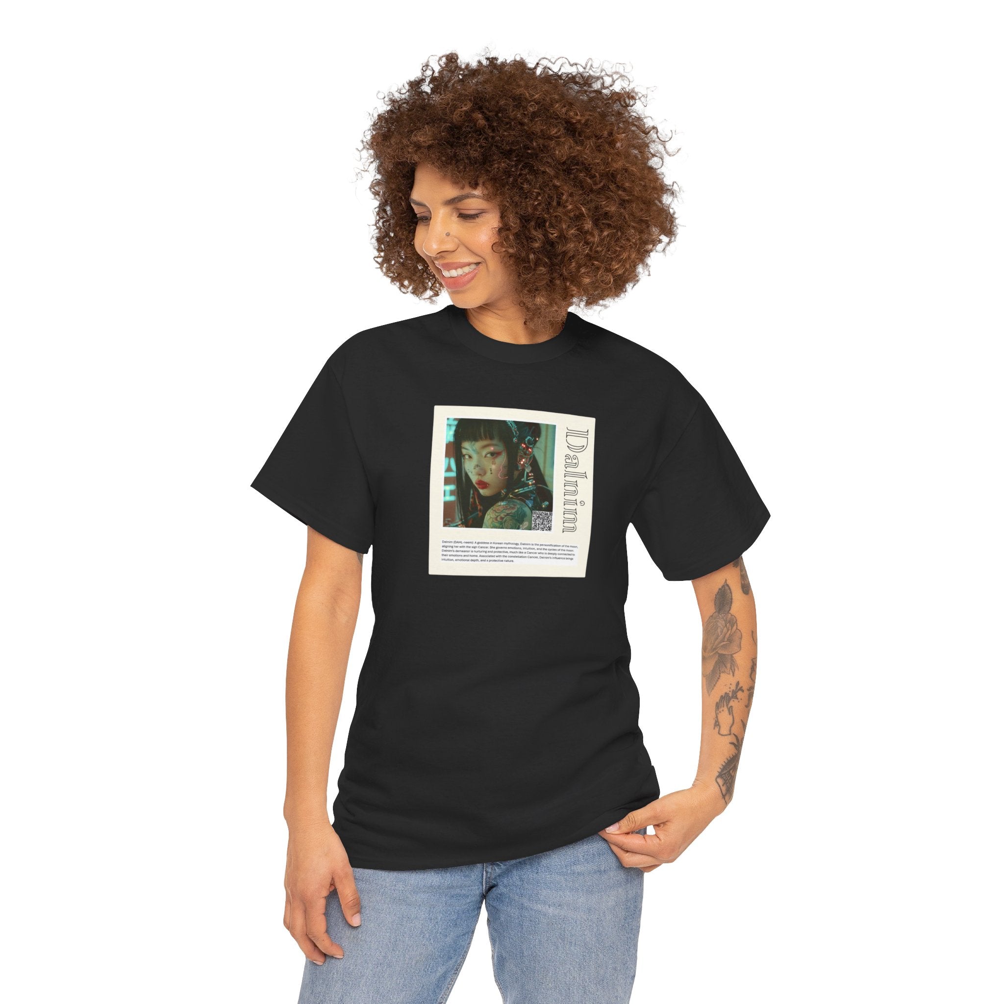 Dalnim Aziza &amp;amp; Fae Unisex Heavy Cotton Tee