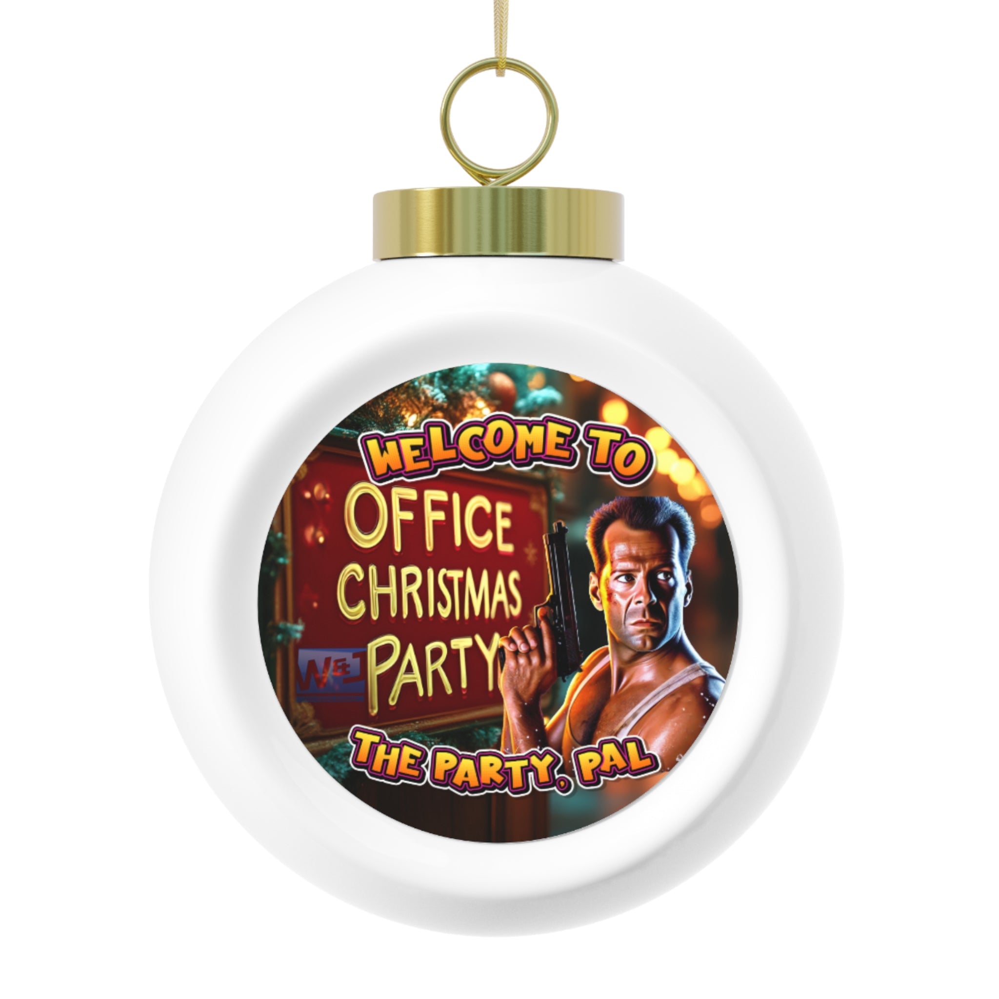 Walton &amp;amp; Johnson- Welcome to the Party Pal Die Hard Christmas Ornament