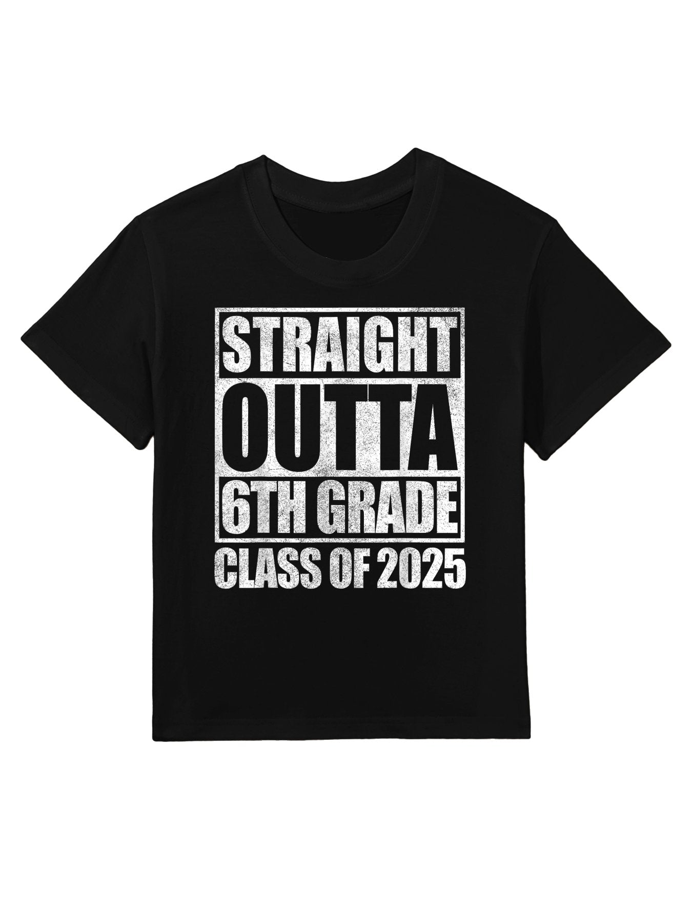 6th Grade Graduation for Boys Straight Outta 6th Grade Kids T-Shirt