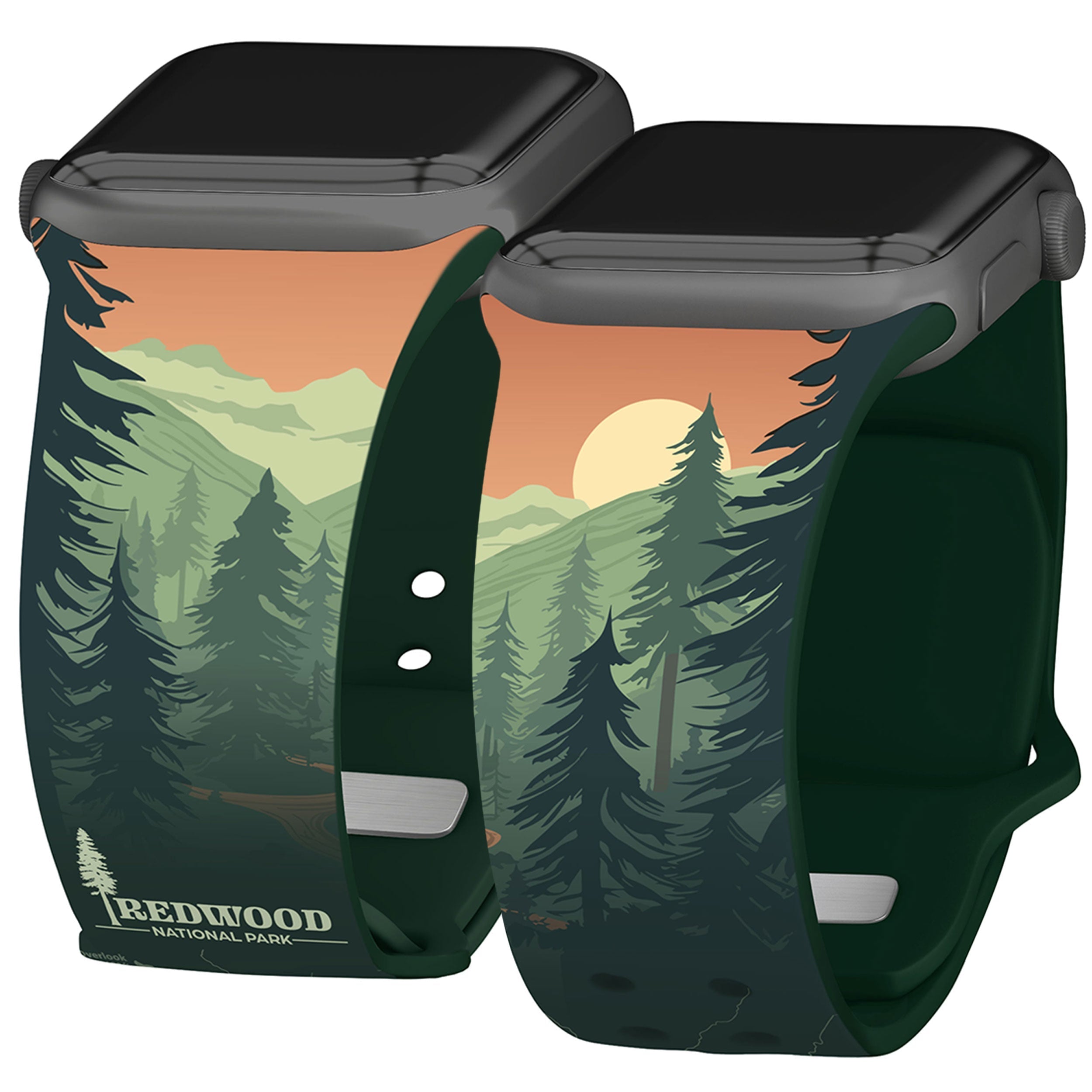 National Parks Redwood HD Apple Watch Band