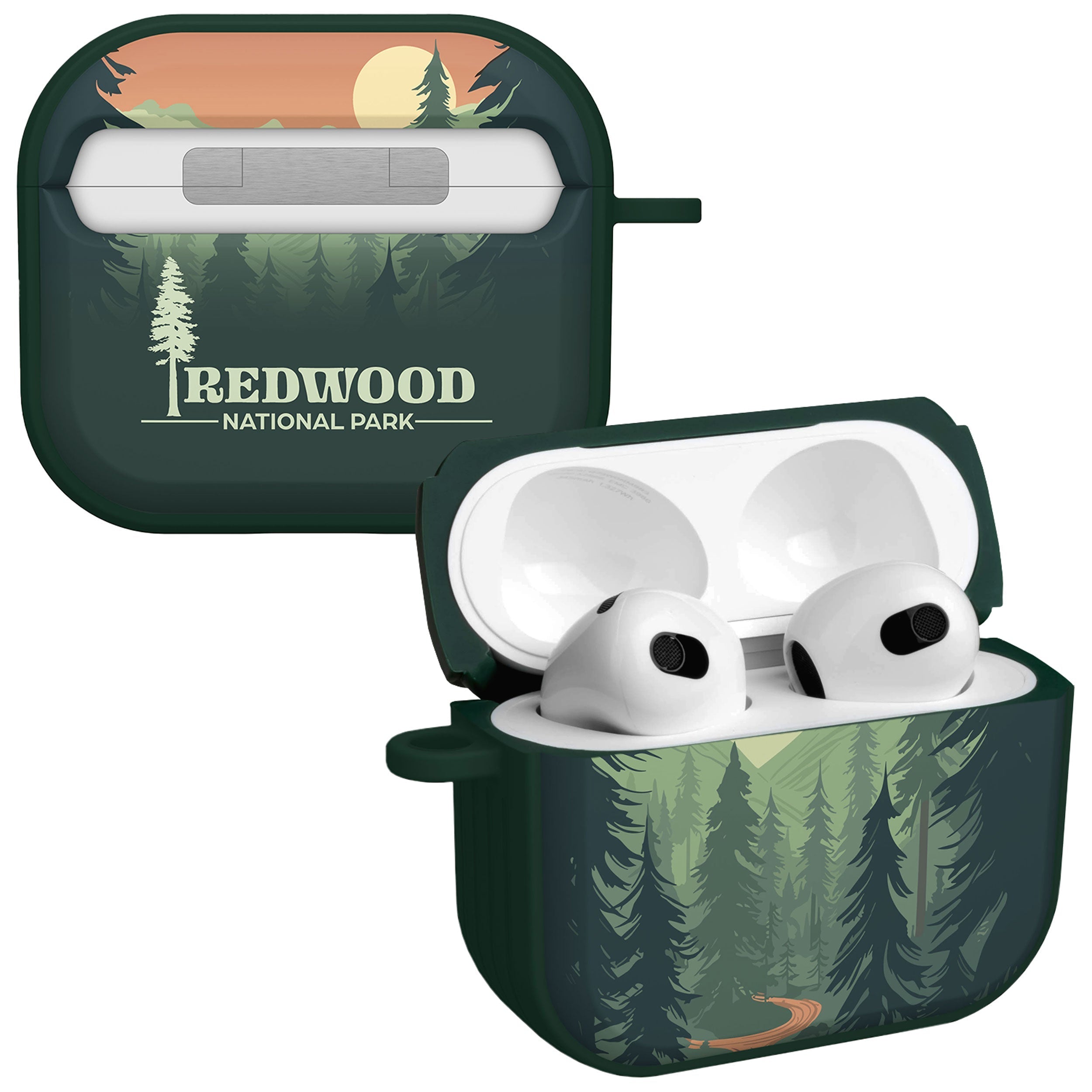 National Parks Redwood HDX Apple Airpods Gen 3 Case Cover